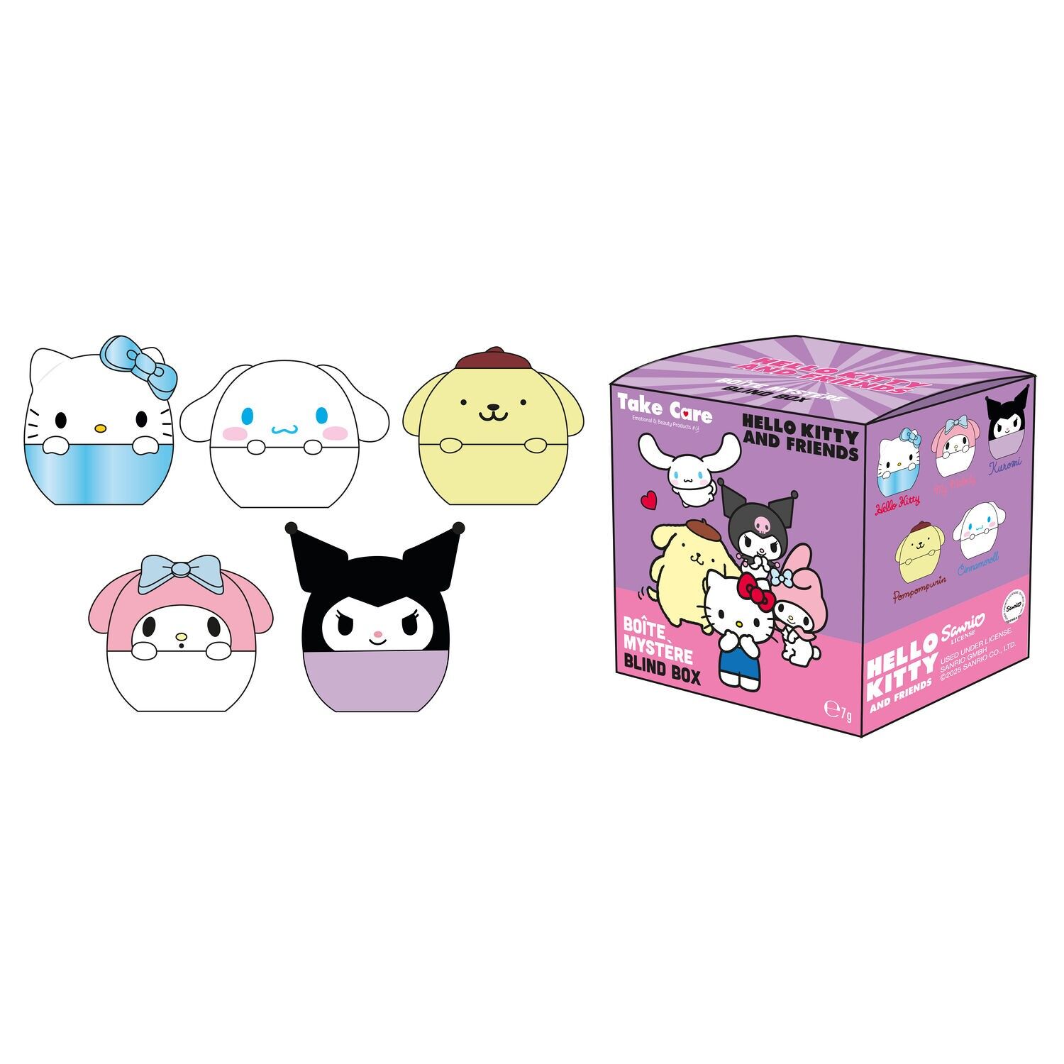 Mystery Lip Balm Box – Hello Kitty & Friends Lizenz