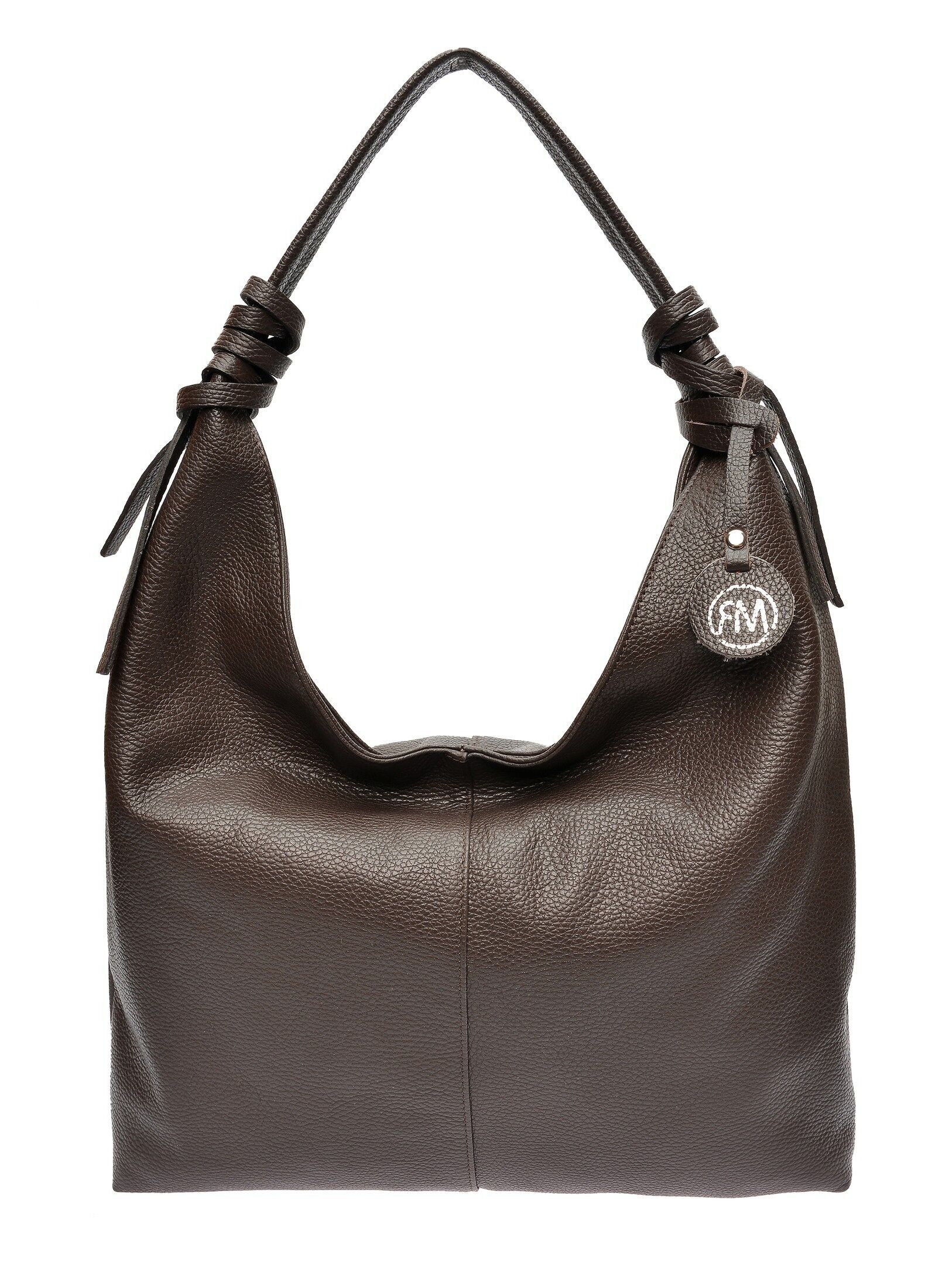 AW25 RM 112_TESTA MORO_Hobo-Tasche
