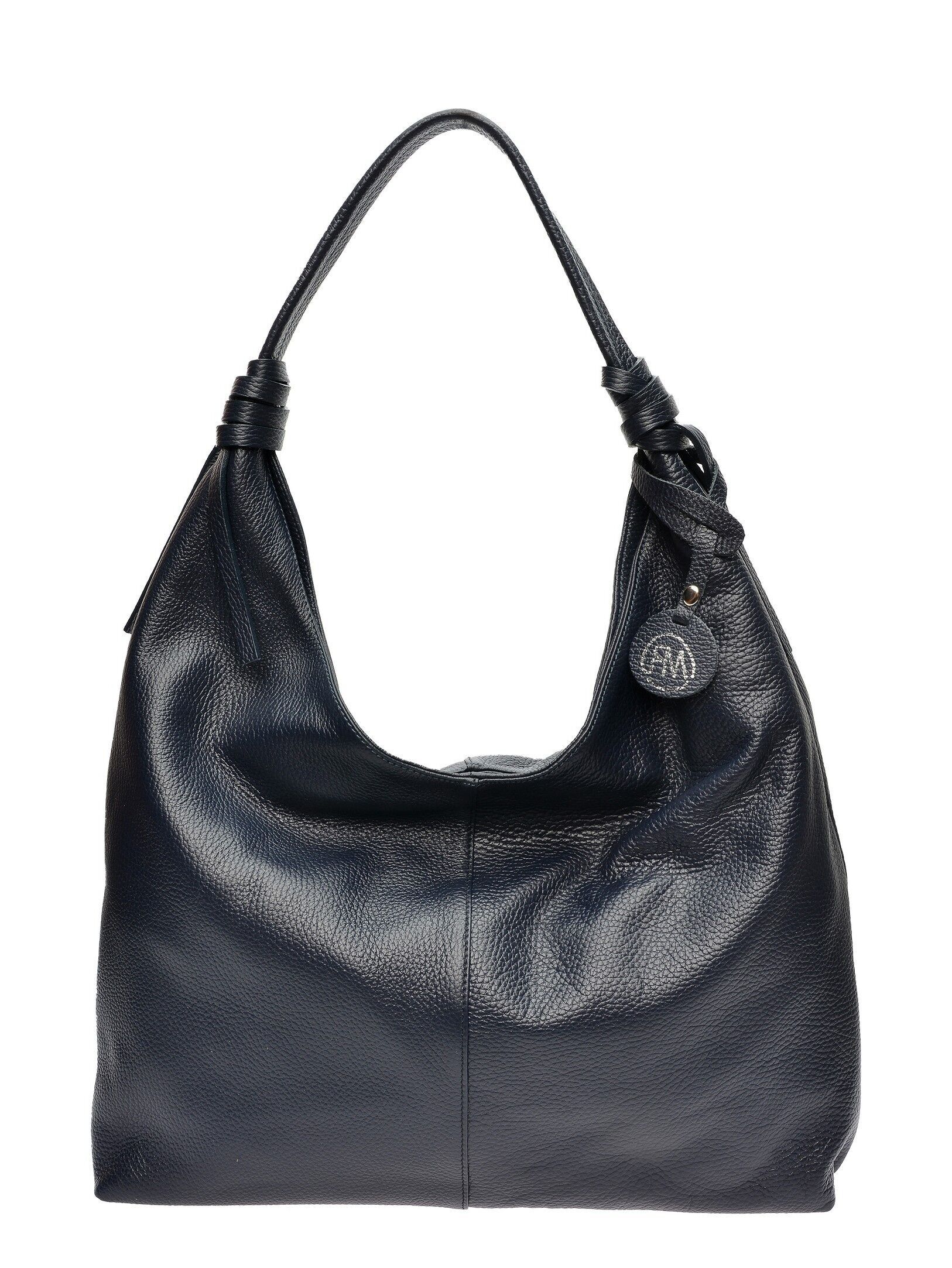 AW25 RM 112_BLU SCURO_Hobo-Tasche