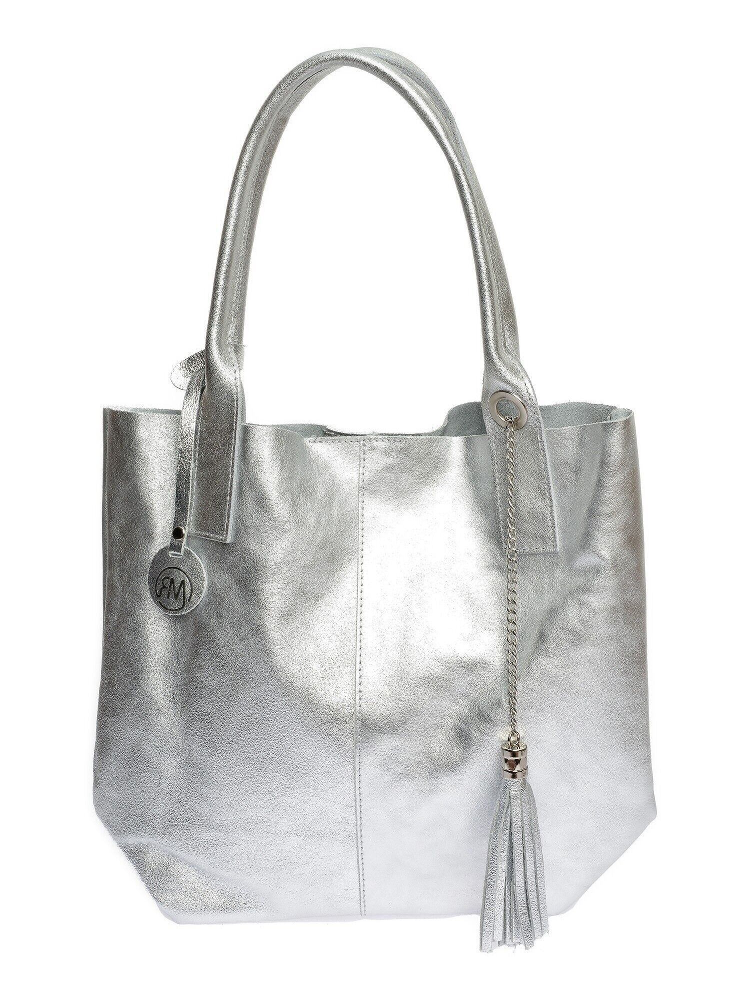 AW25 RM 8129_ARGENTO_Sac fourre-tout