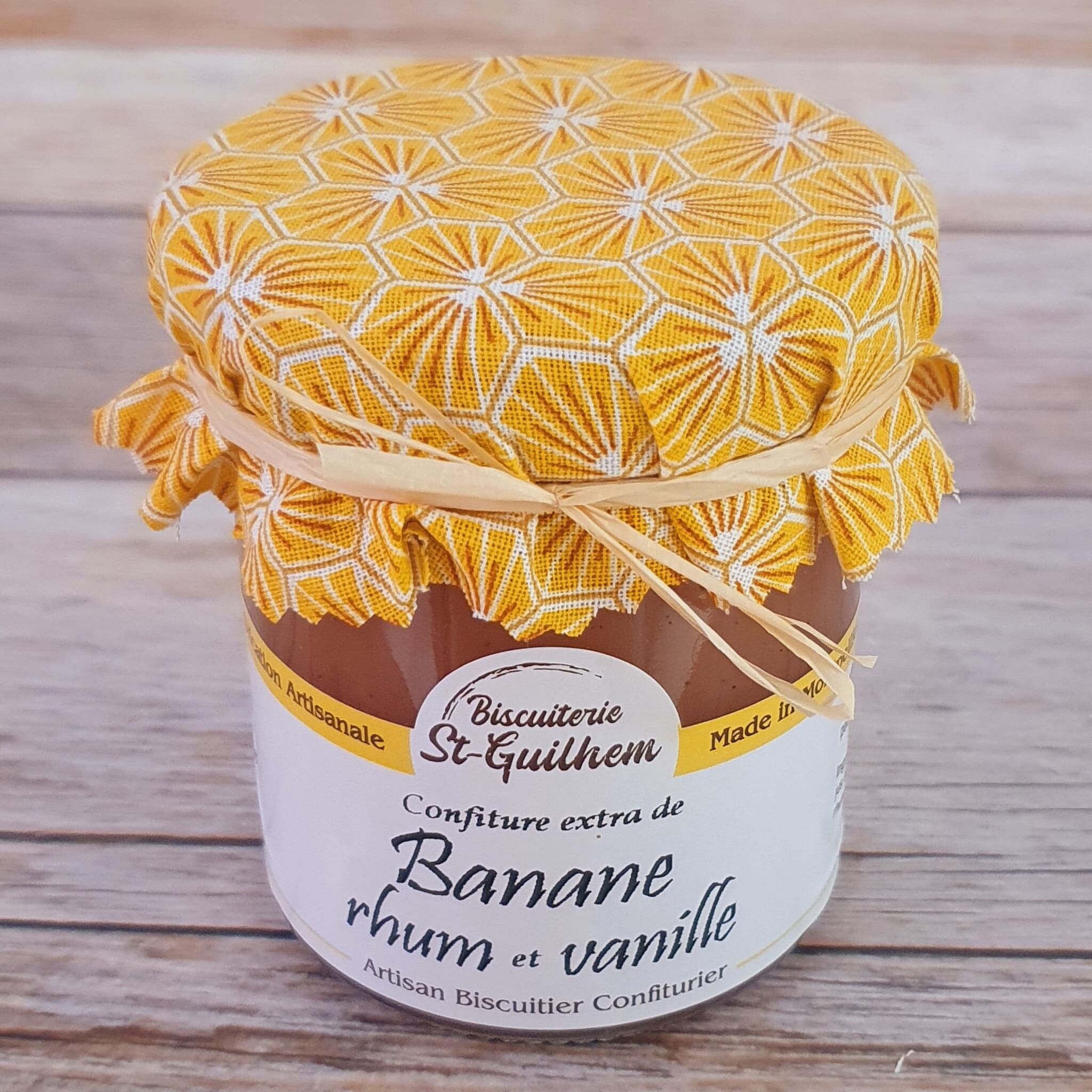 Extra Banana Rum Vanilla Jam - 220g
