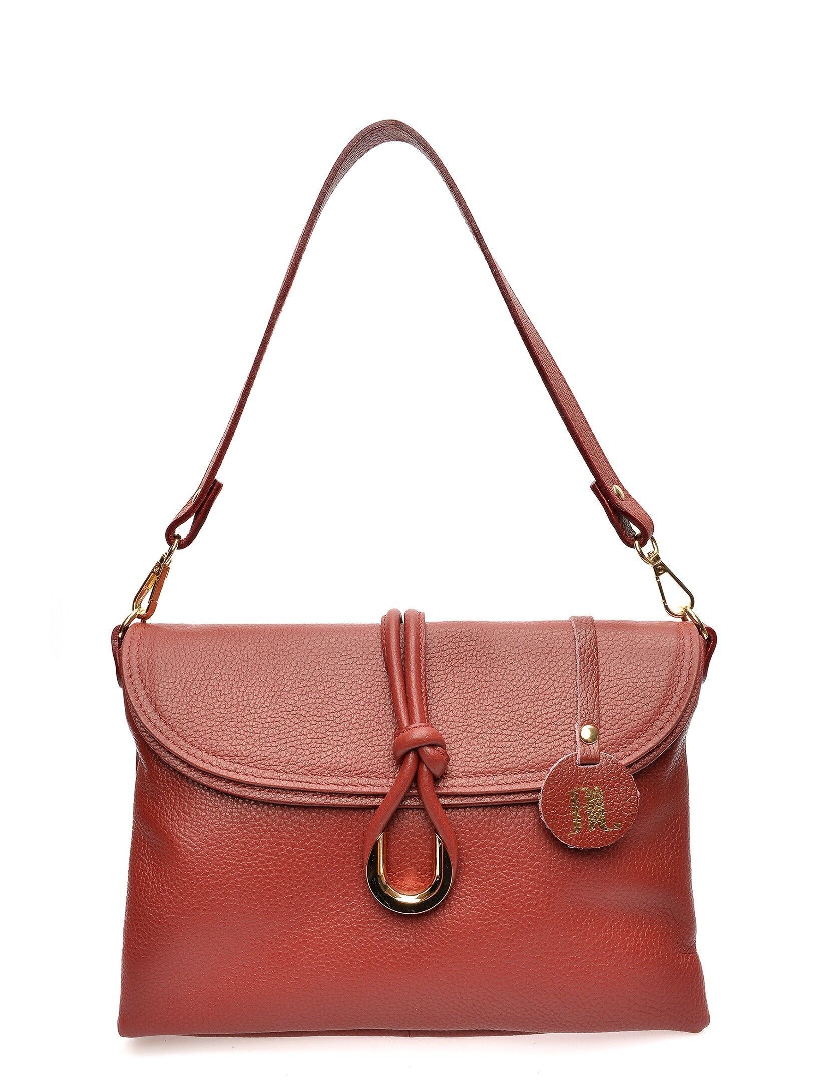 AW25 AL 118_ROSSO SCURO_Borsa a tracolla