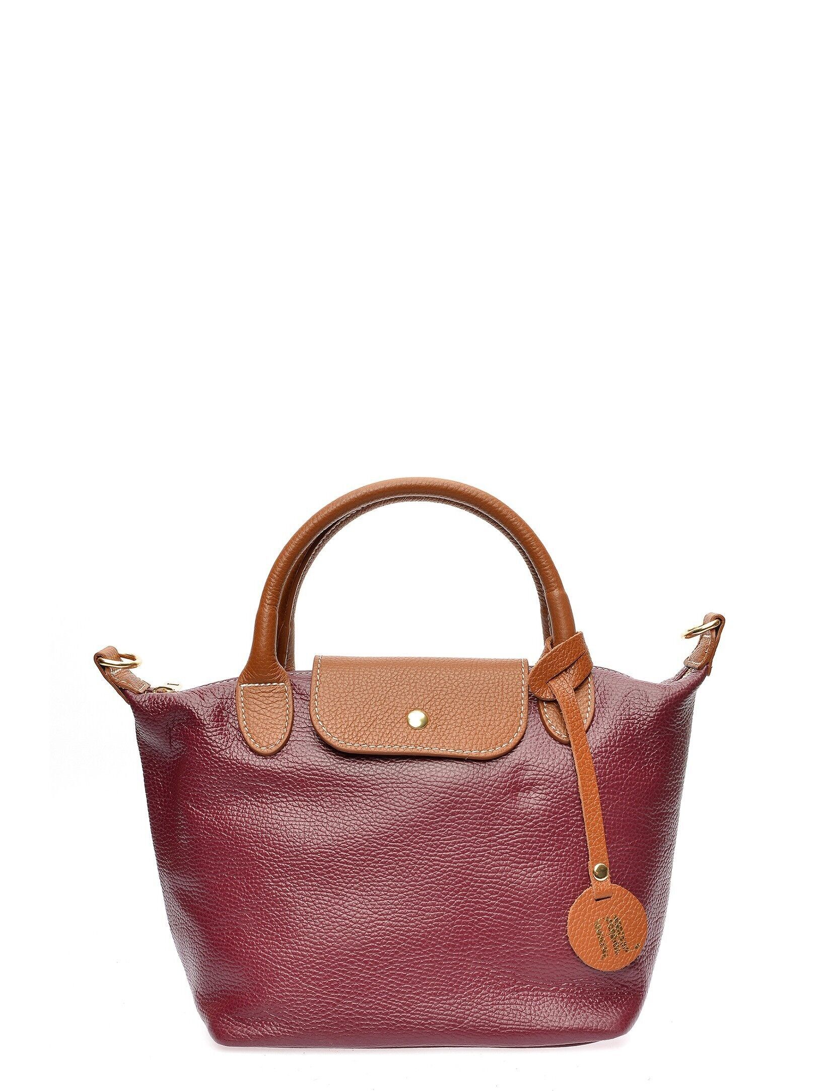 AW25 AL 120_VINO_Borsa con manico superiore