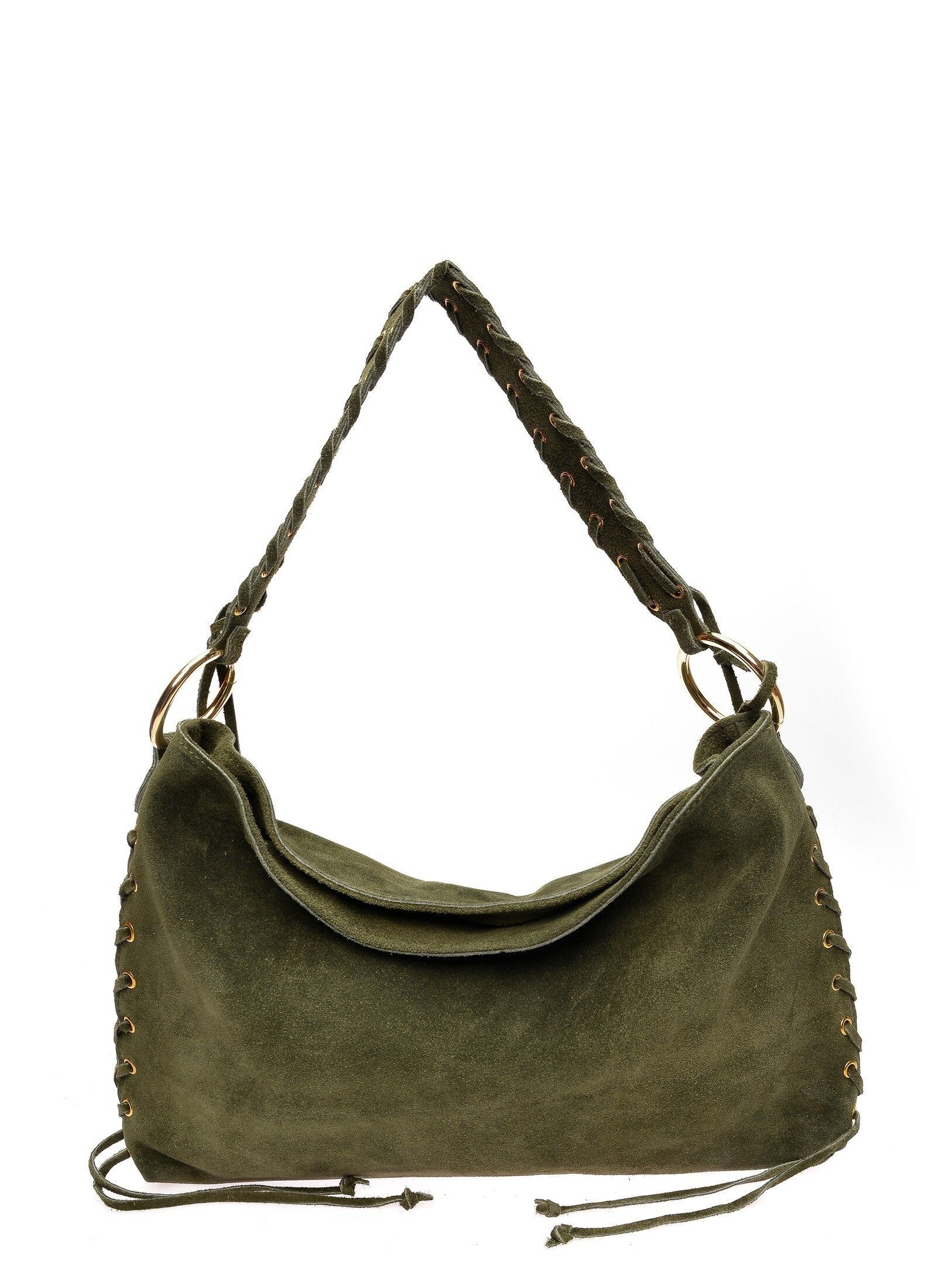 AW25 AL 8178T_VERDE MILITARE_Umhängetasche