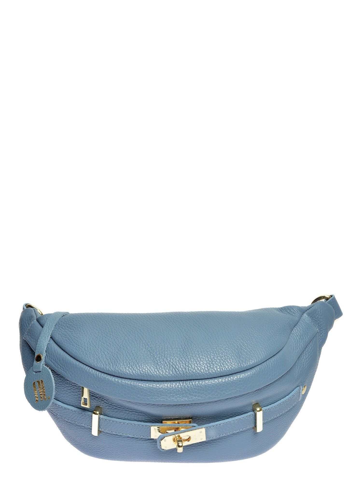 AW25 AL 1850_CELESTE SCURO_Umhängetasche