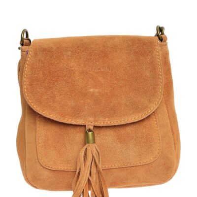 AW25 AL 8096_COGNAC_Borsa con manico superiore
