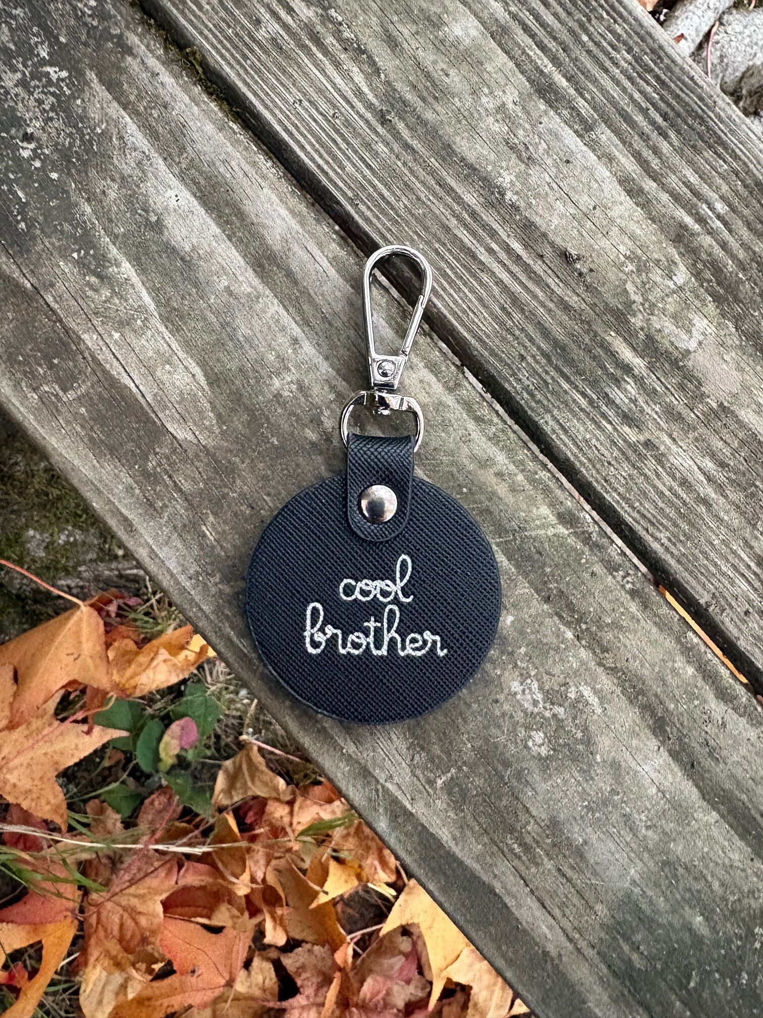 Portachiavi nero Cool Brother