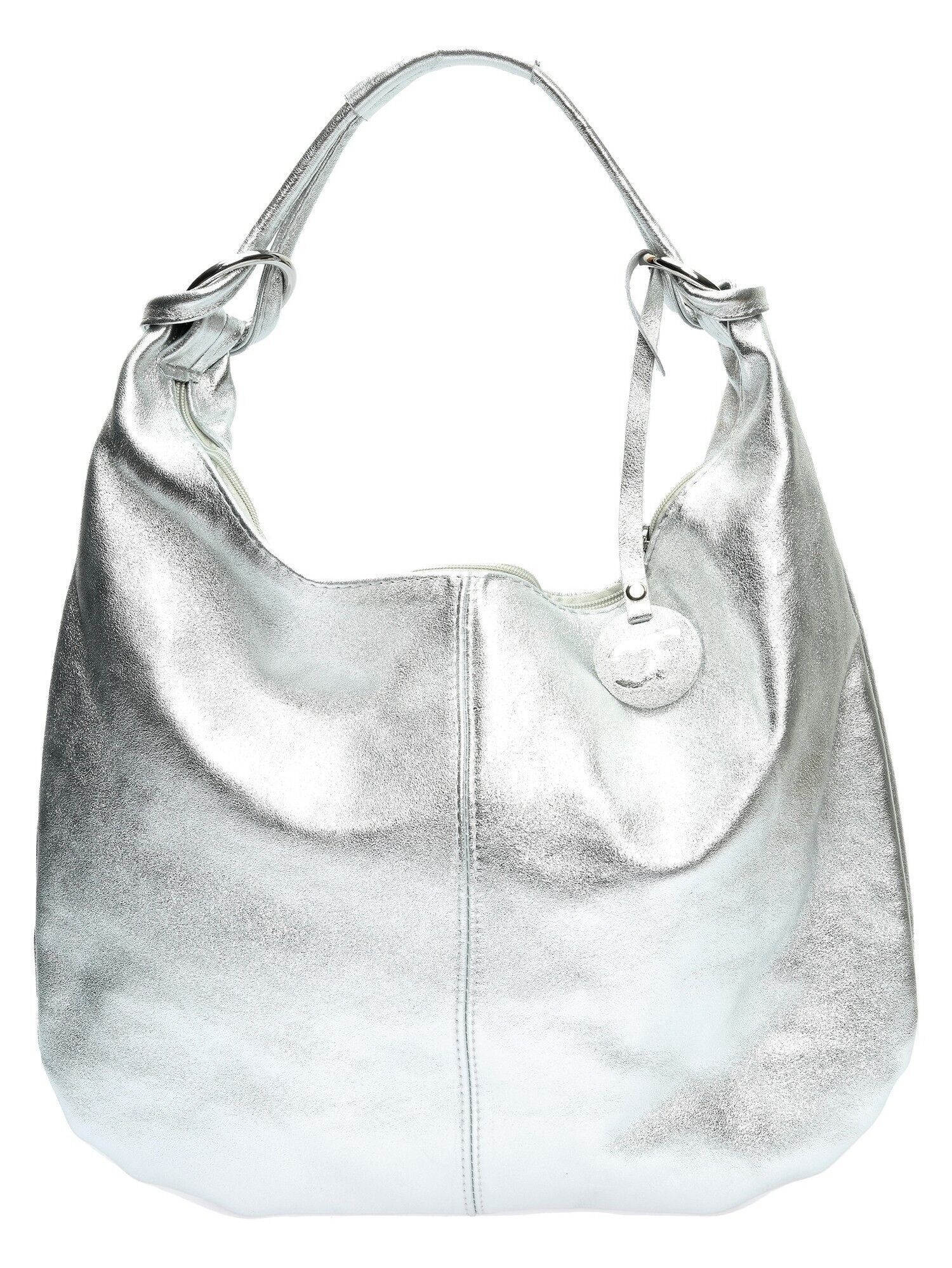 AW25 CF 8159_ARGENTO_Borsa hobo