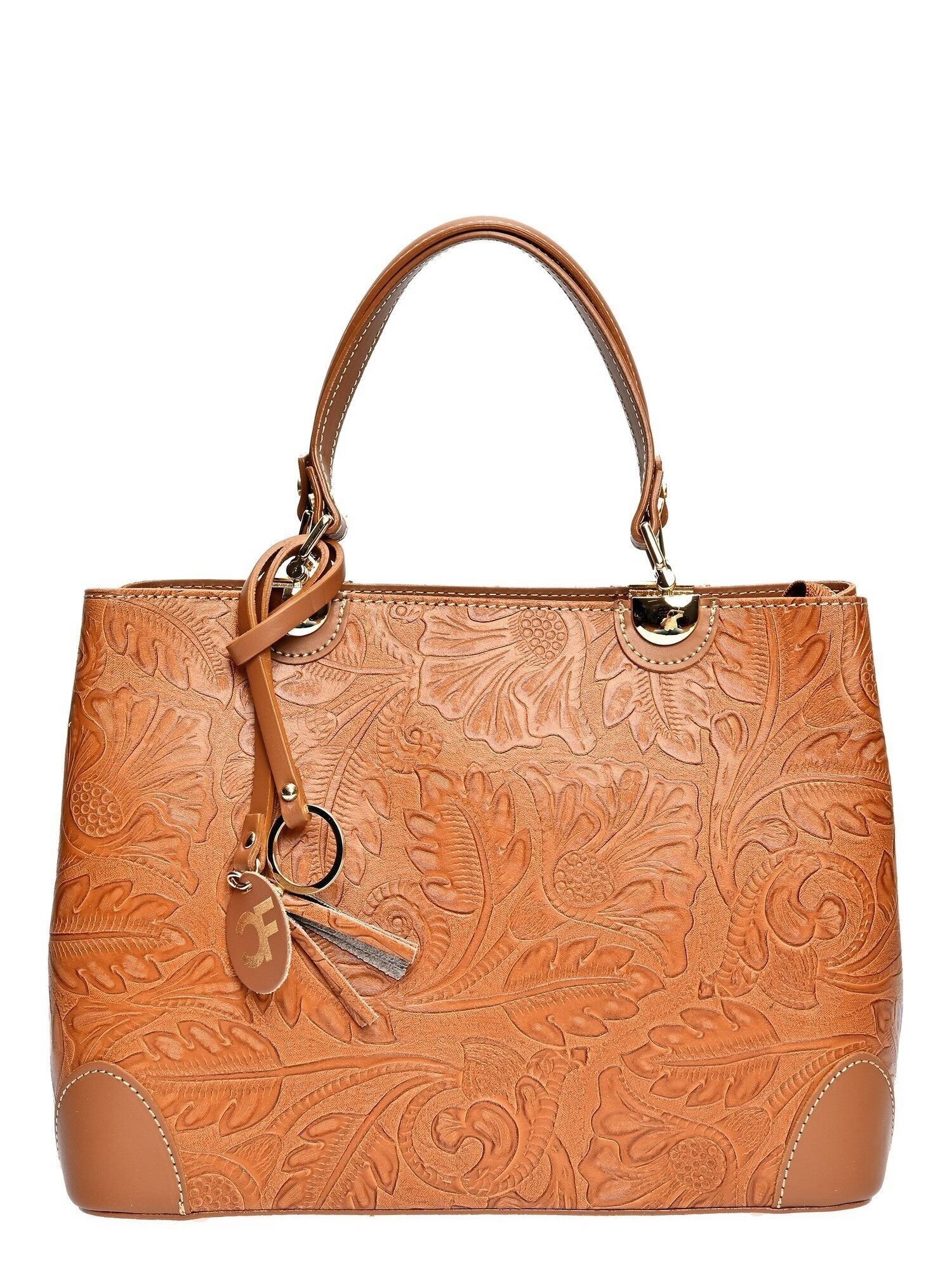 AW25 CF 3127_COGNAC_Borsa a mano
