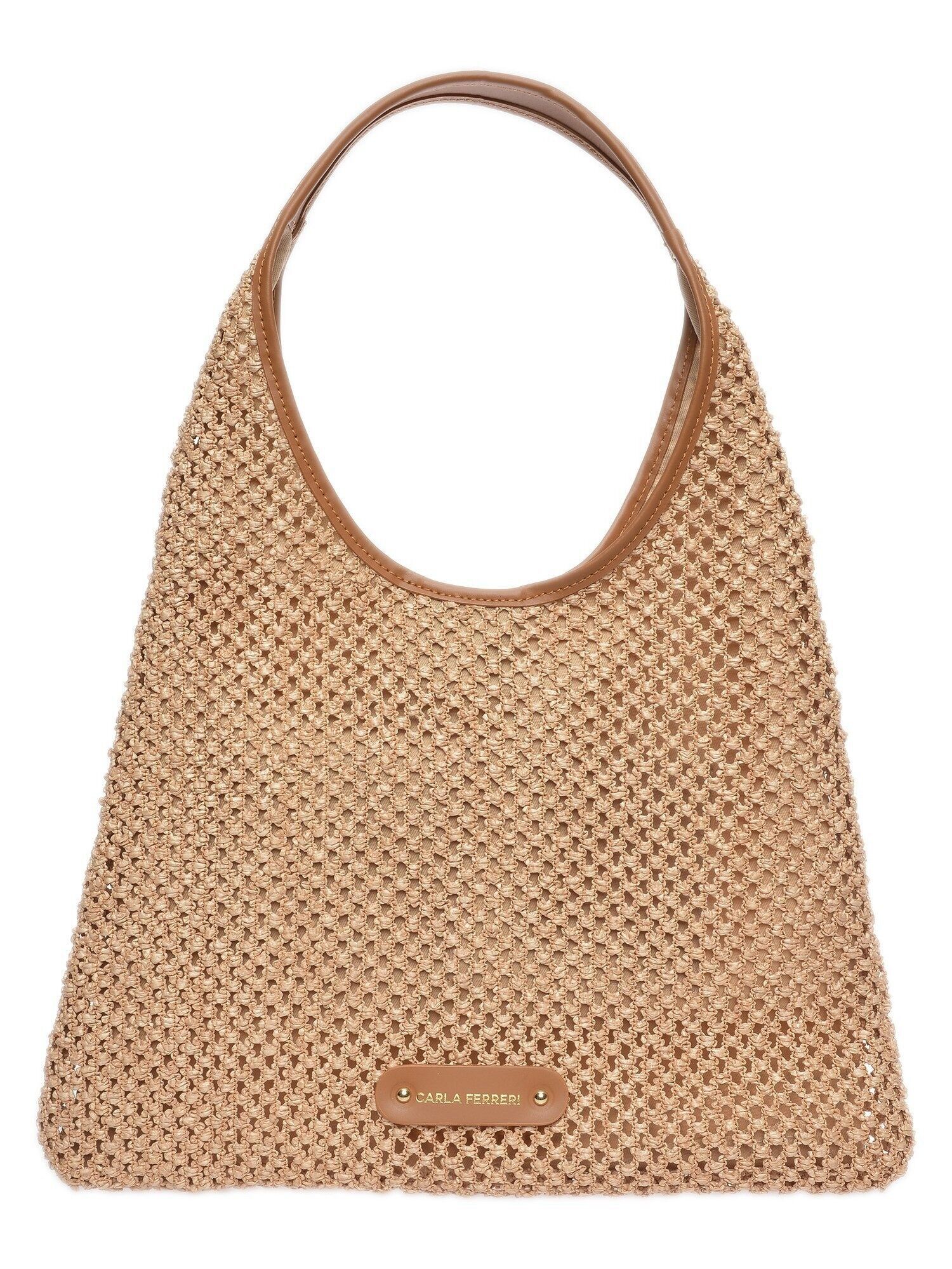 AW25 CF 503_COGNAC_Borsa da spiaggia