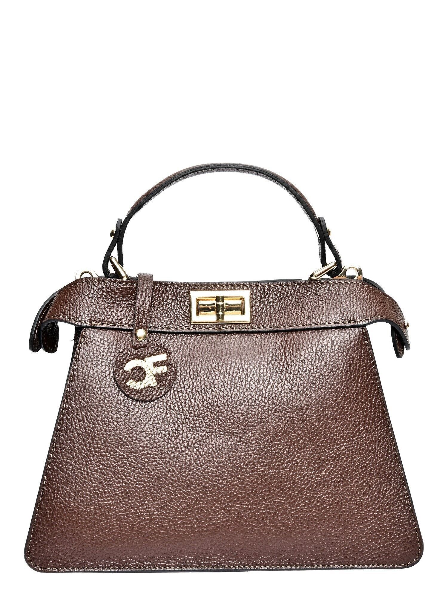 AW25 CF 1891T_CIOCCOLATO_Borsa a mano