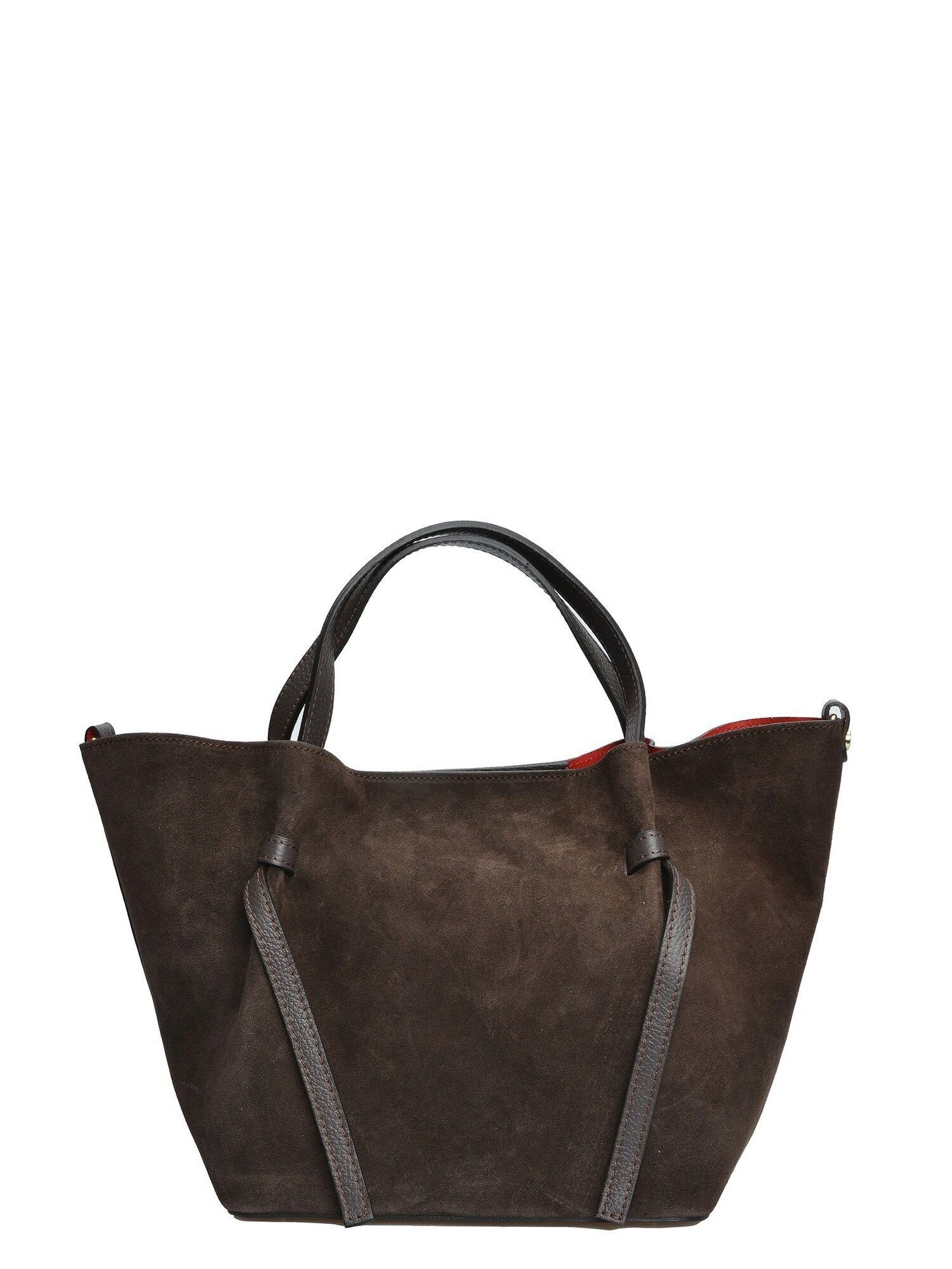 AW25 IR  TSBV 9_CIOCCOLATO_Tote bag