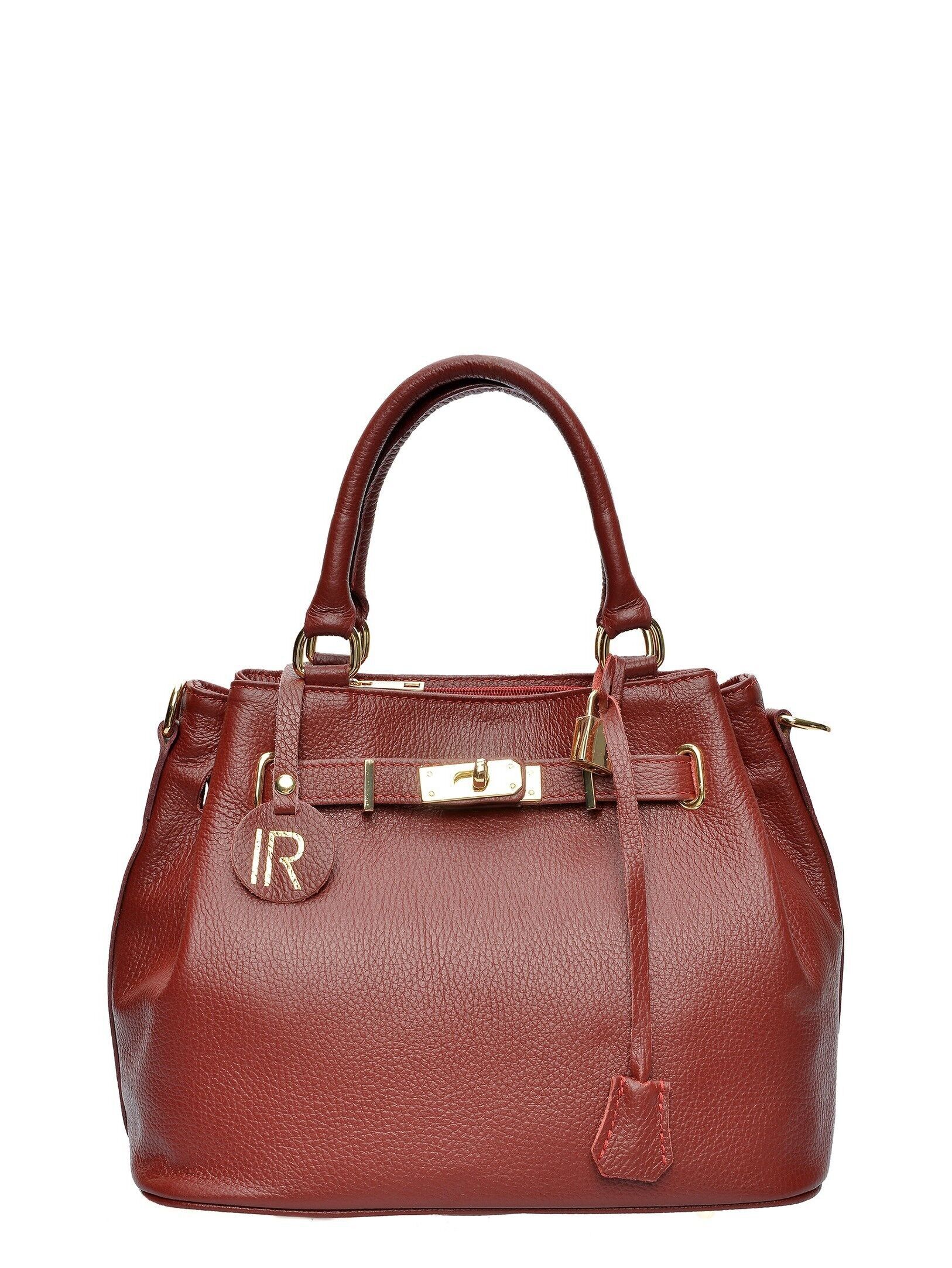 AW25 IR  125_ROSSO SCURO_Top Handle bag