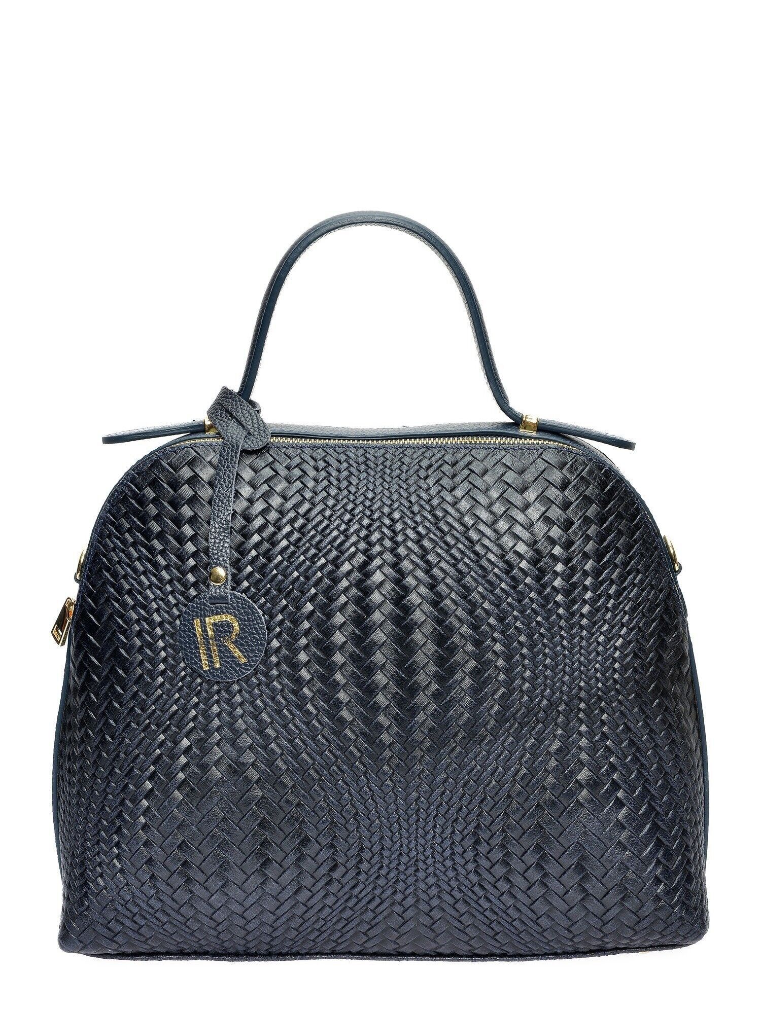 AW25 IR  8081_BLU SCURO_Top Handle bag