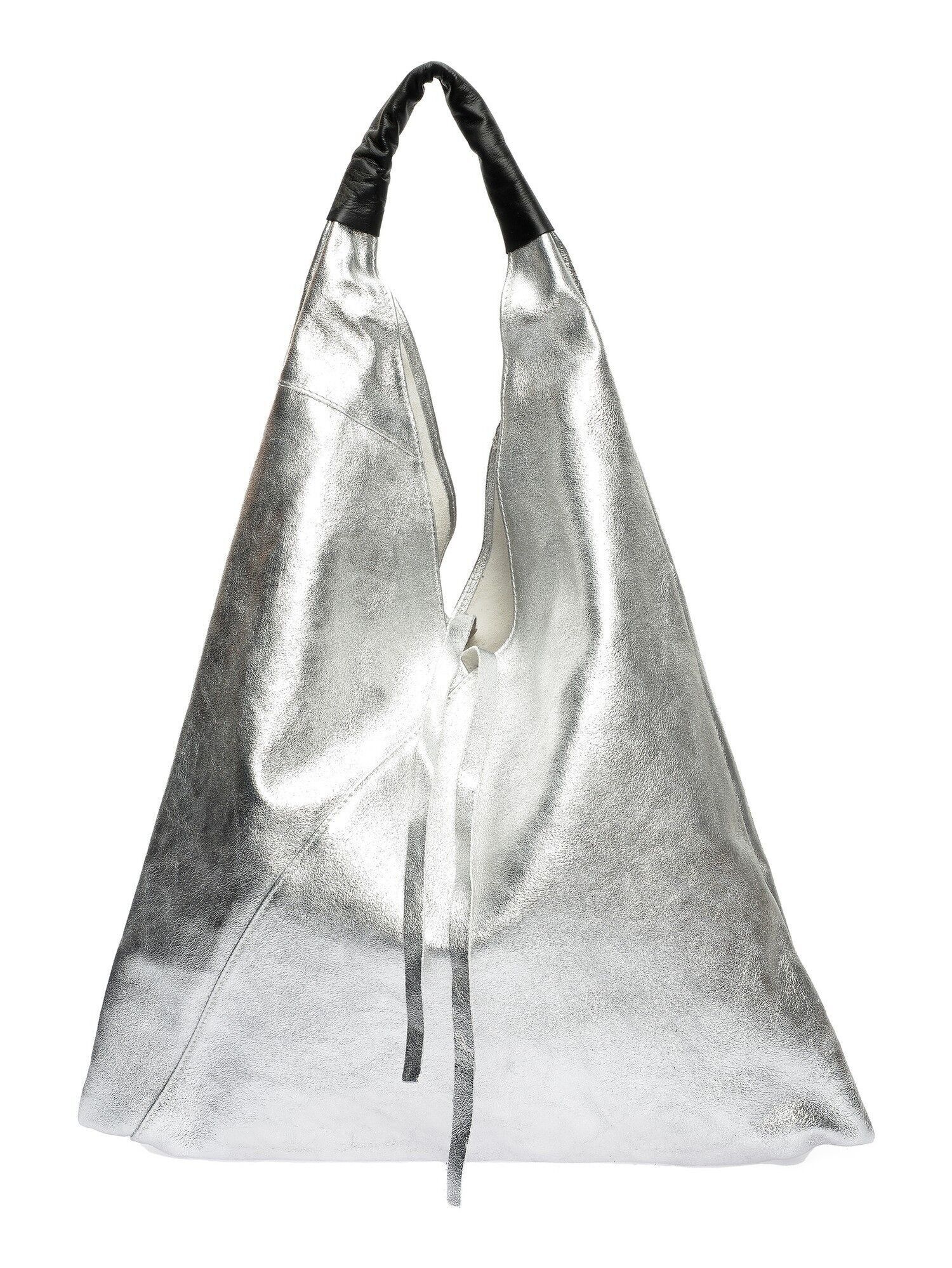 AW25 IR  8052_ARGENTO_Shopper bag