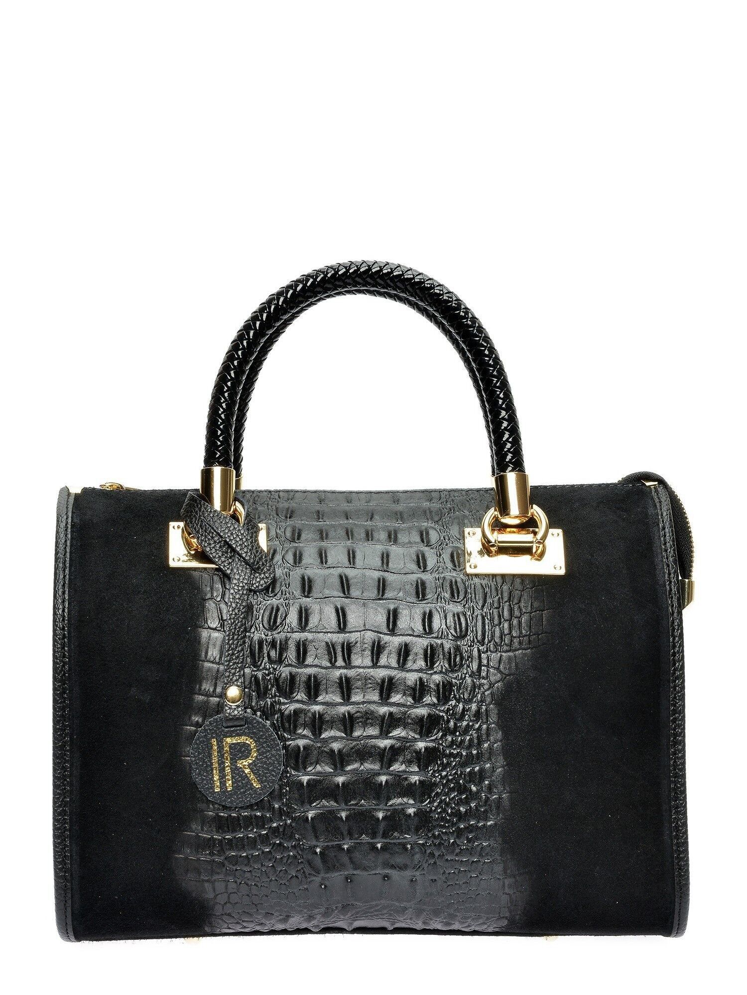 AW25 IR  822_NERO_Top Handle bag