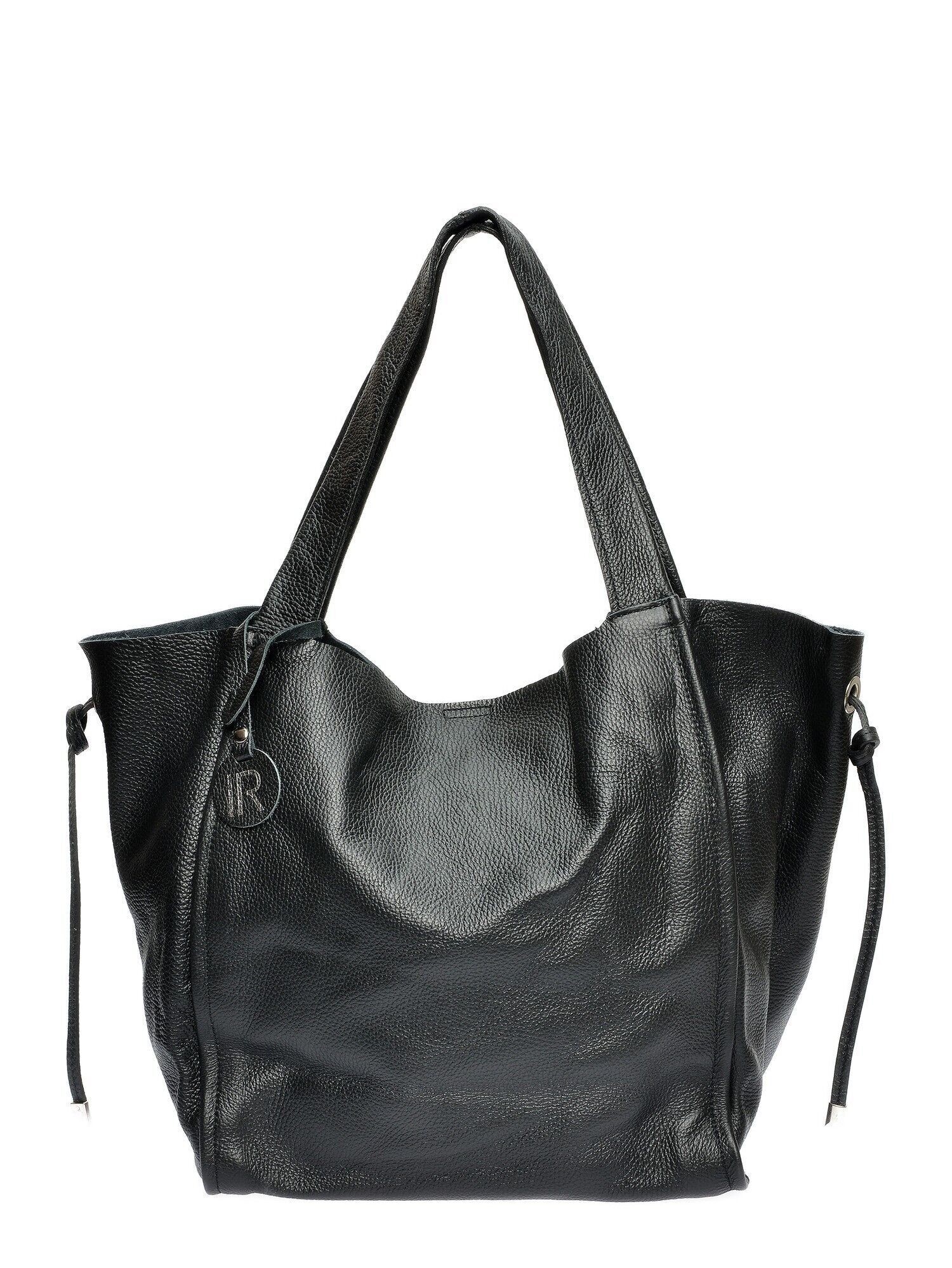 AW25 IR  1609_NERO_Tote bag