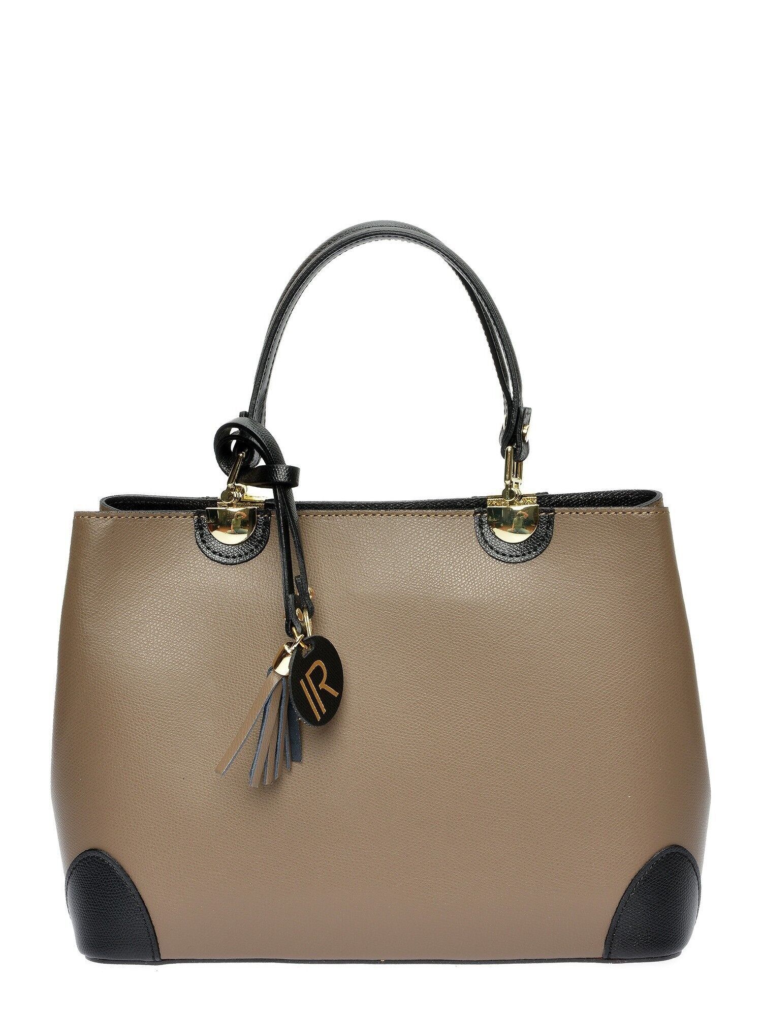 AW25 IR  462_NERO FANGO_Top Handle bag