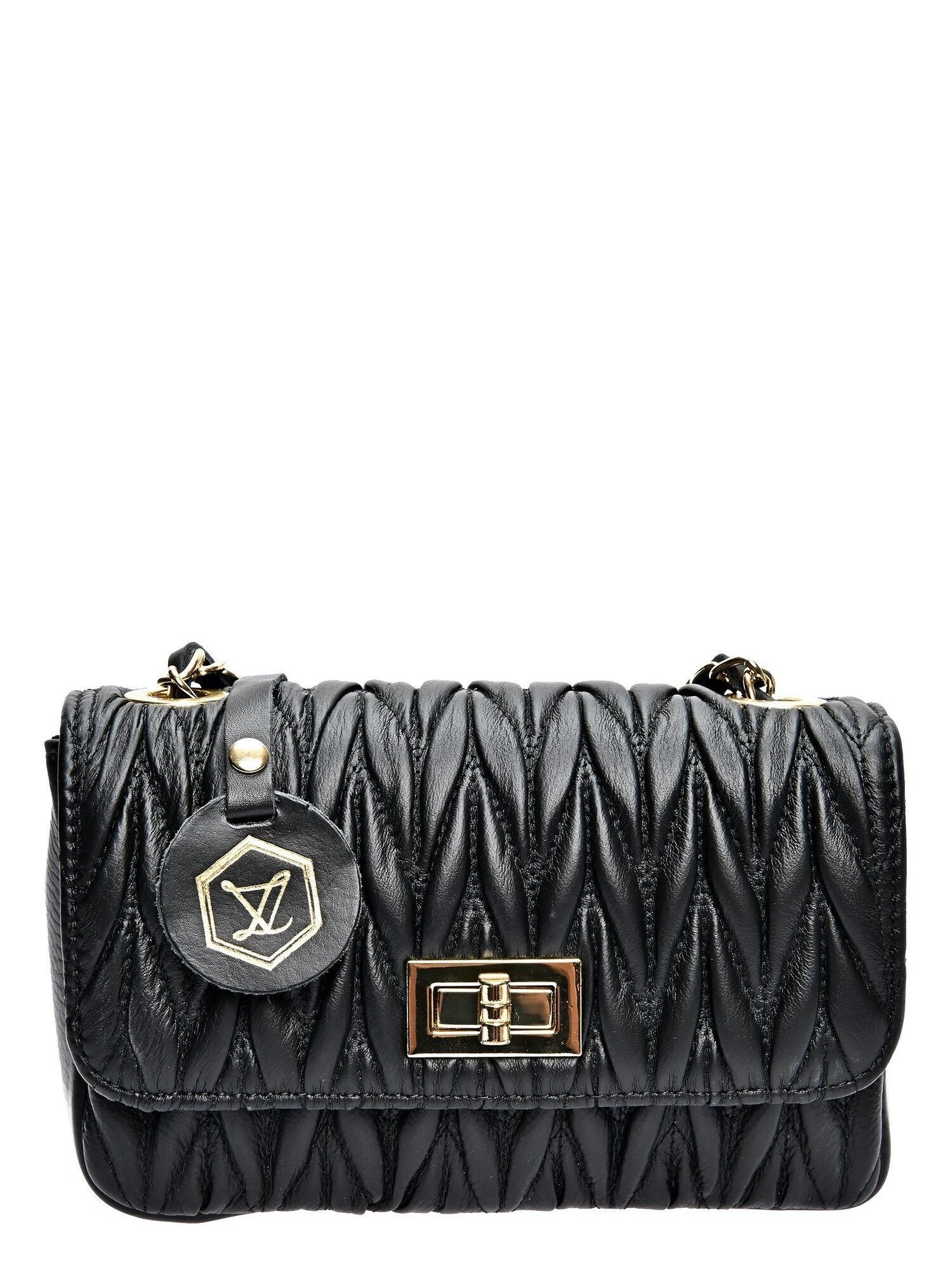 AW25 LV 2214_NERO_Borsa a tracolla