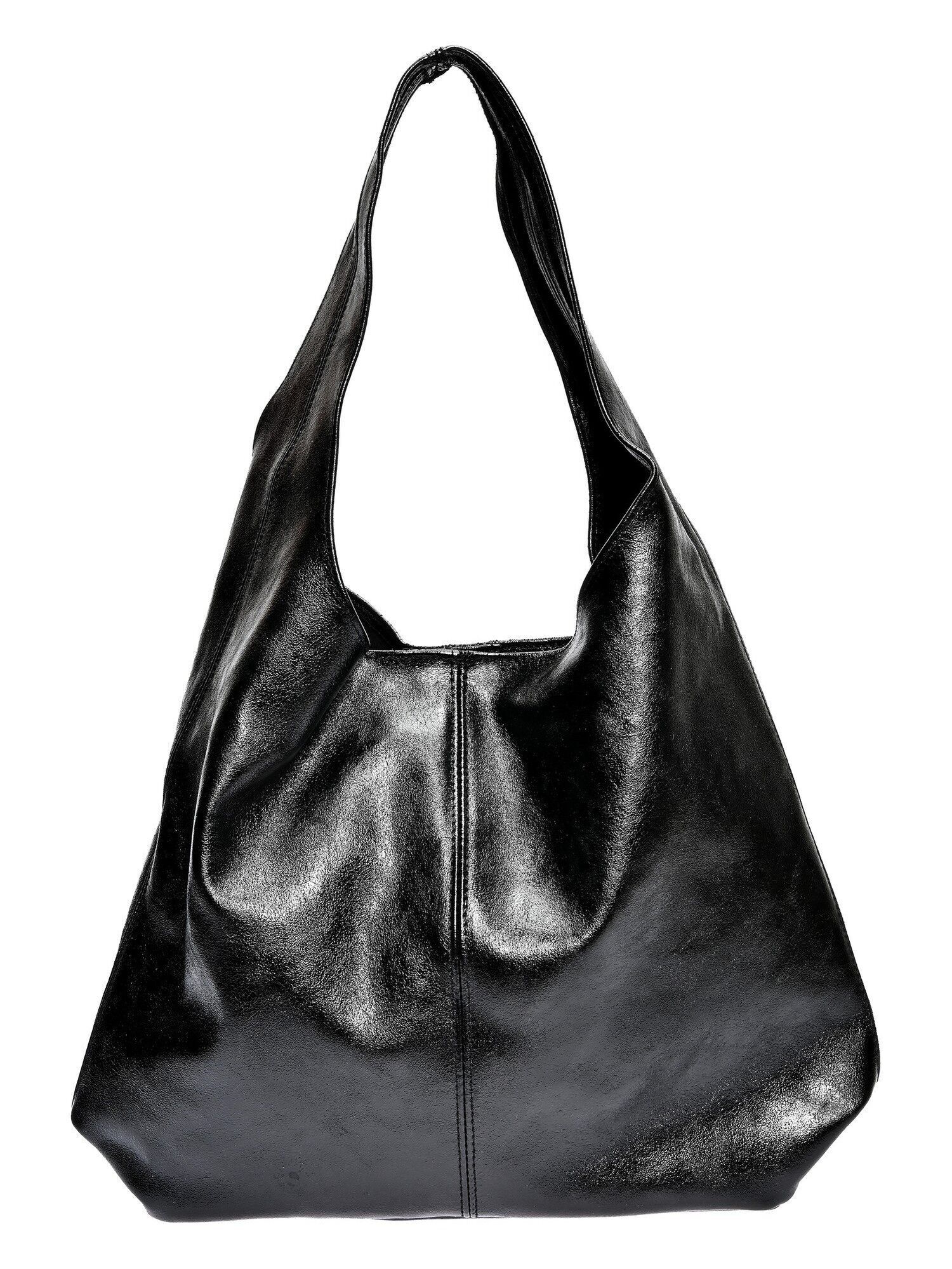 AW25 LV 8150_NERO_Borsa con manico superiore