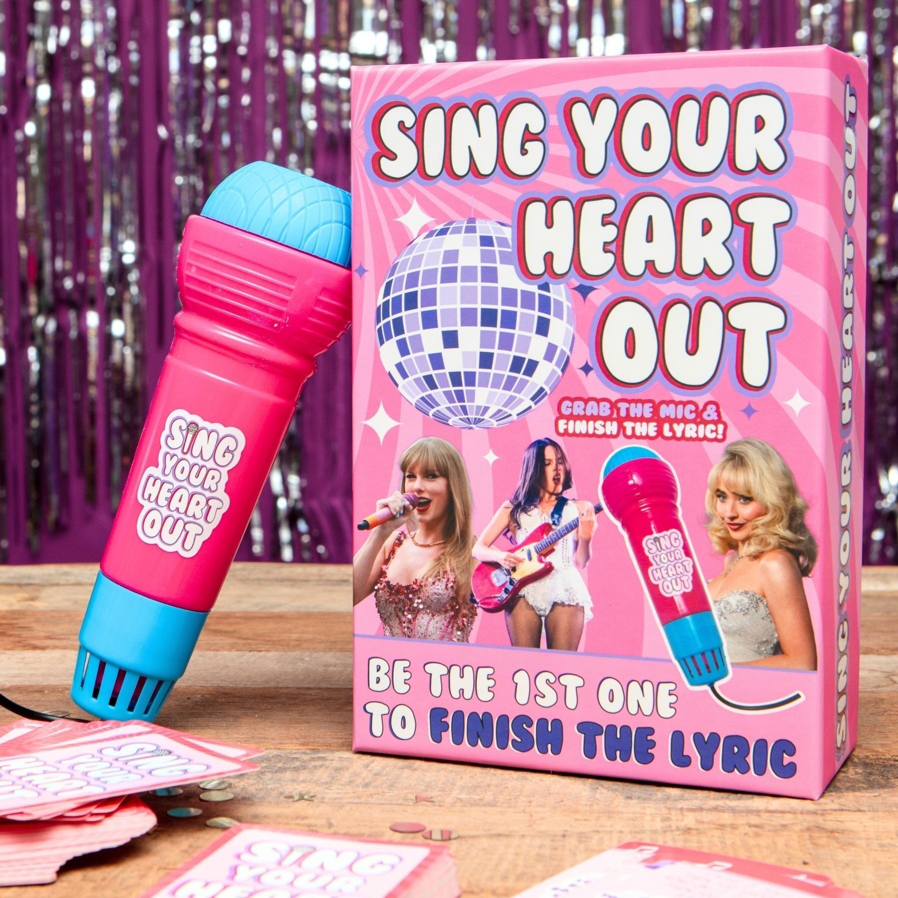 Sing Your Heart Out – Musikquiz-Partyspiel mit Mikrofon