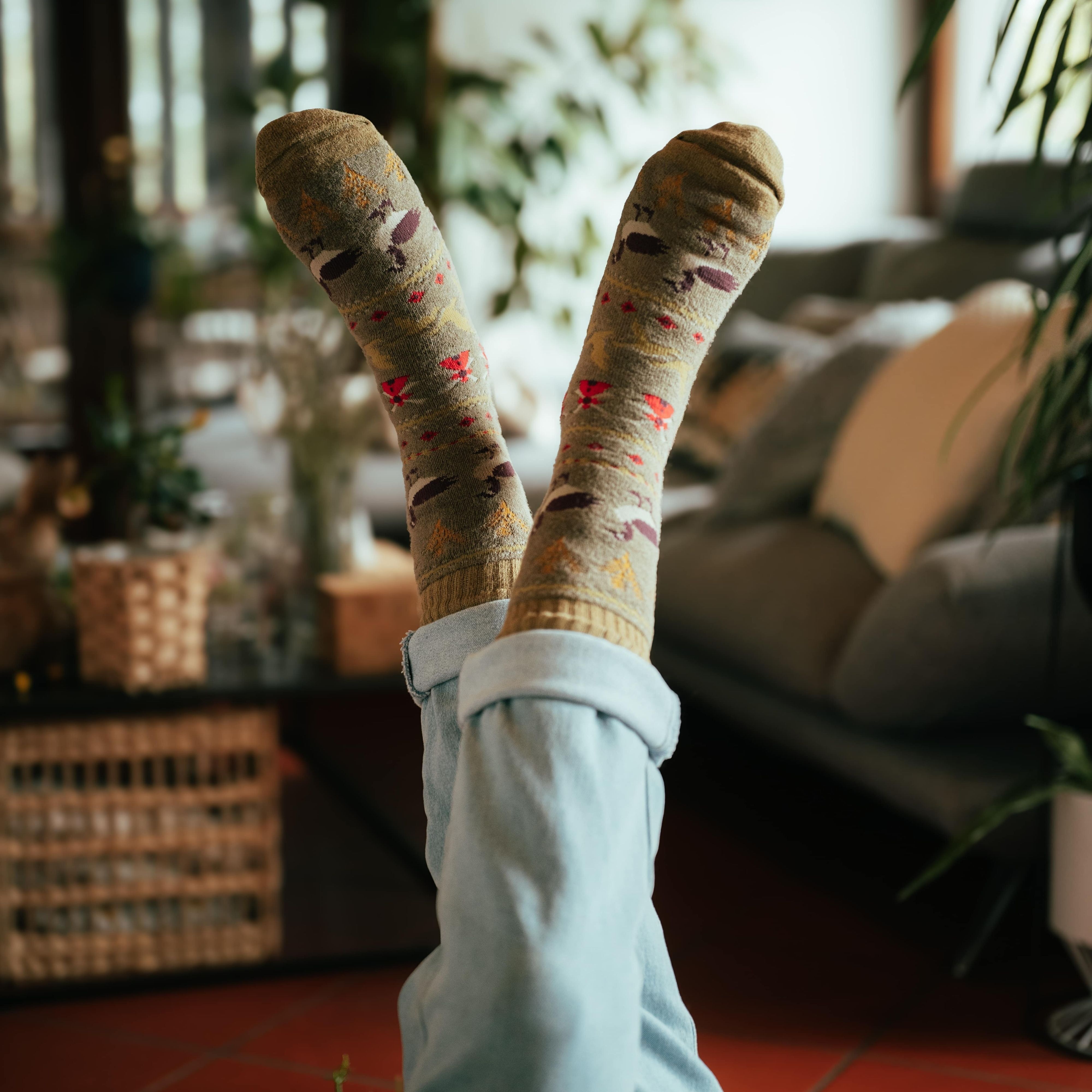 Zapatillas Canard | Zapatillas calientes | Chaussettes Naturaleza | Chaussettes Hiver