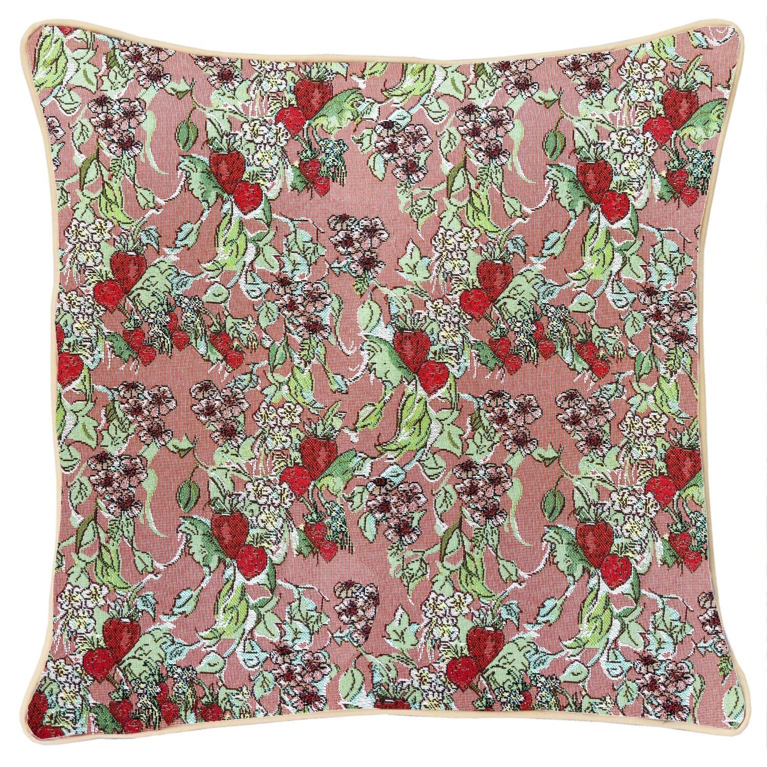 Wild Strawberry di Claire Louise Designs - Fodera per cuscino 45 cm*45 cm