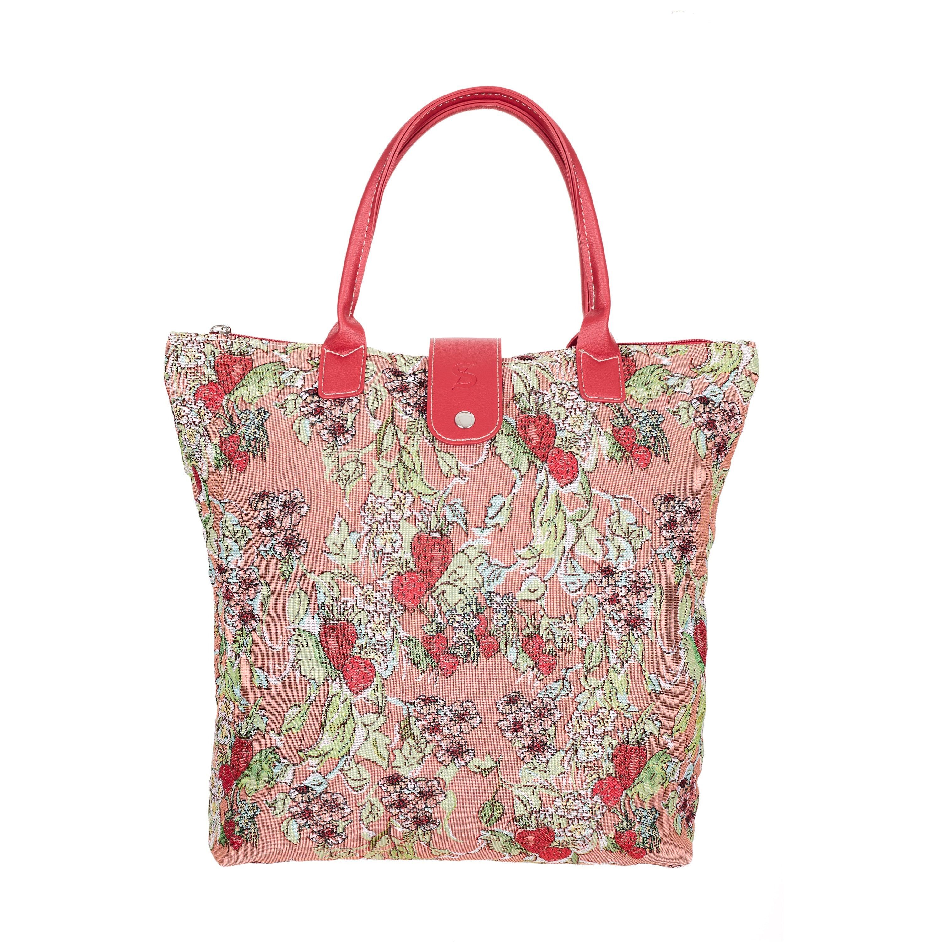Wild Strawberry di Claire Louise Designs - Borsa pieghevole