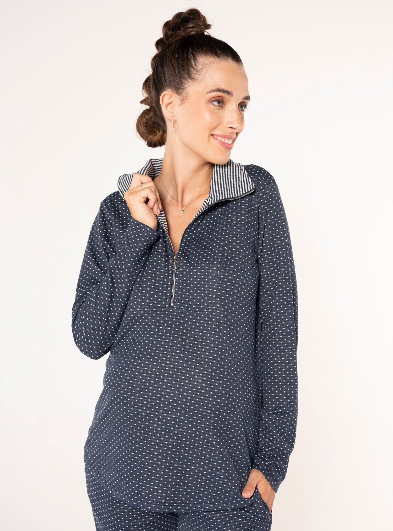 Bedrucktes Still-Sweatshirt