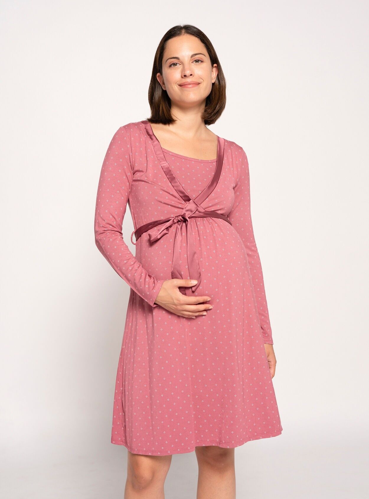 Stillnachthemd mit Print