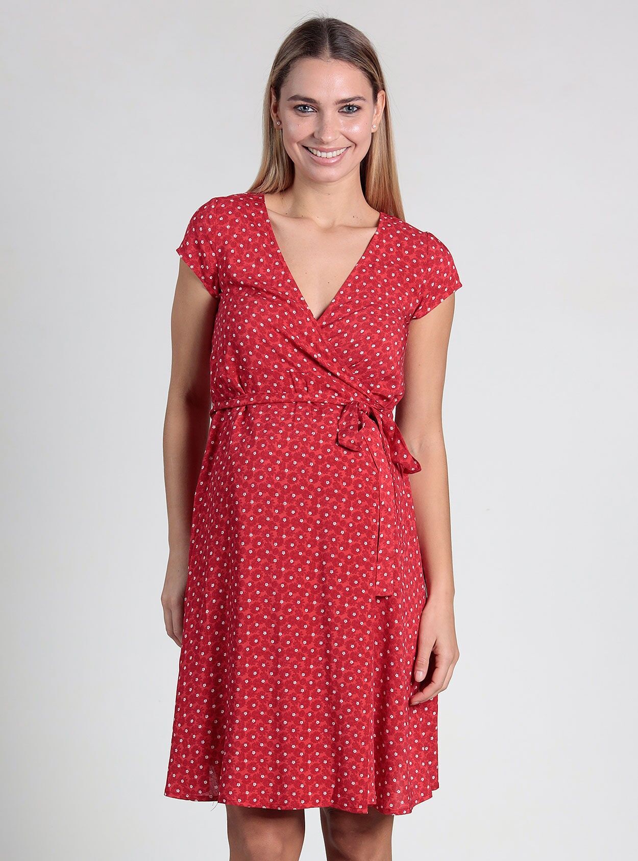 Vestido lactancia estampado