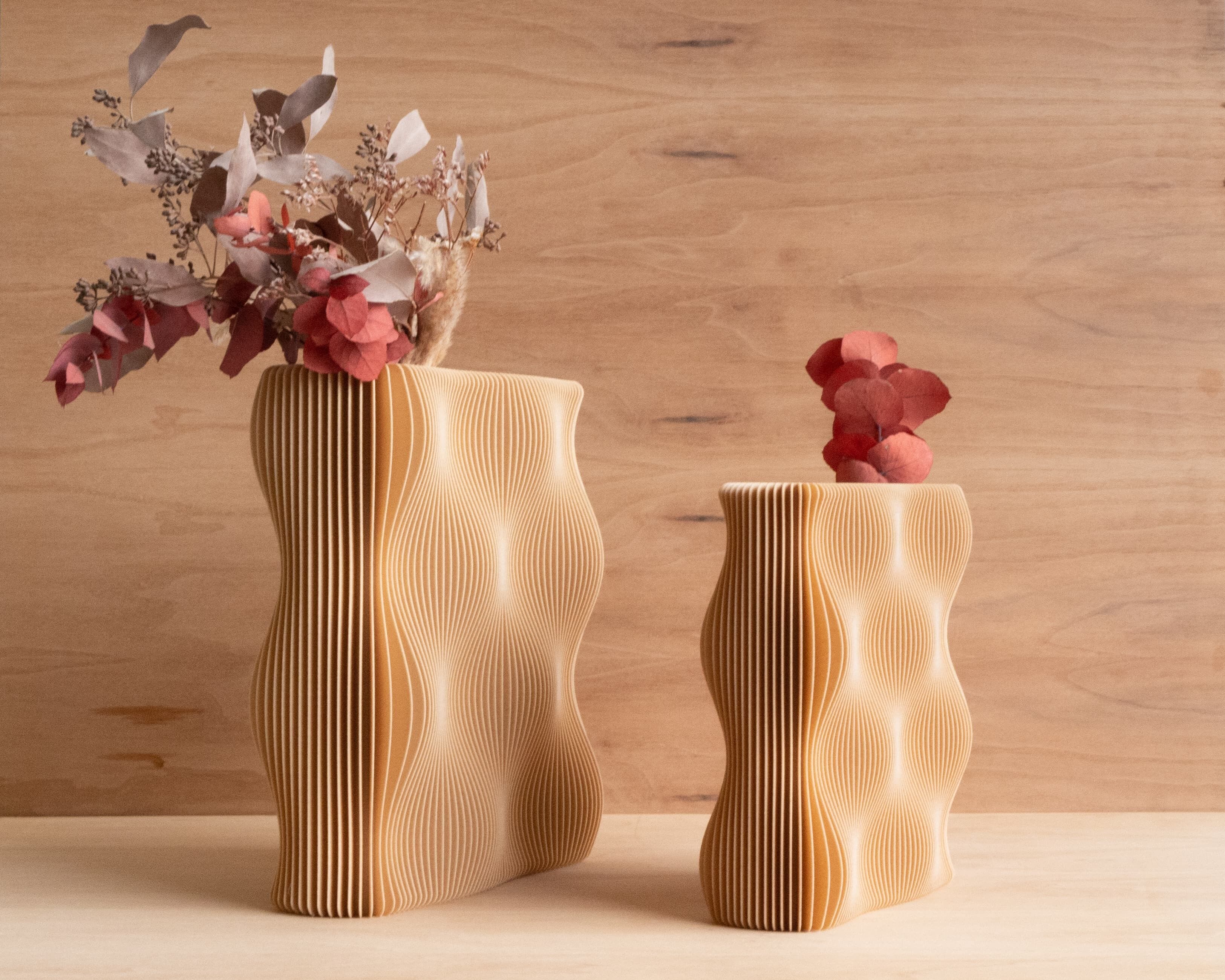 Naturbeige Vase Tide