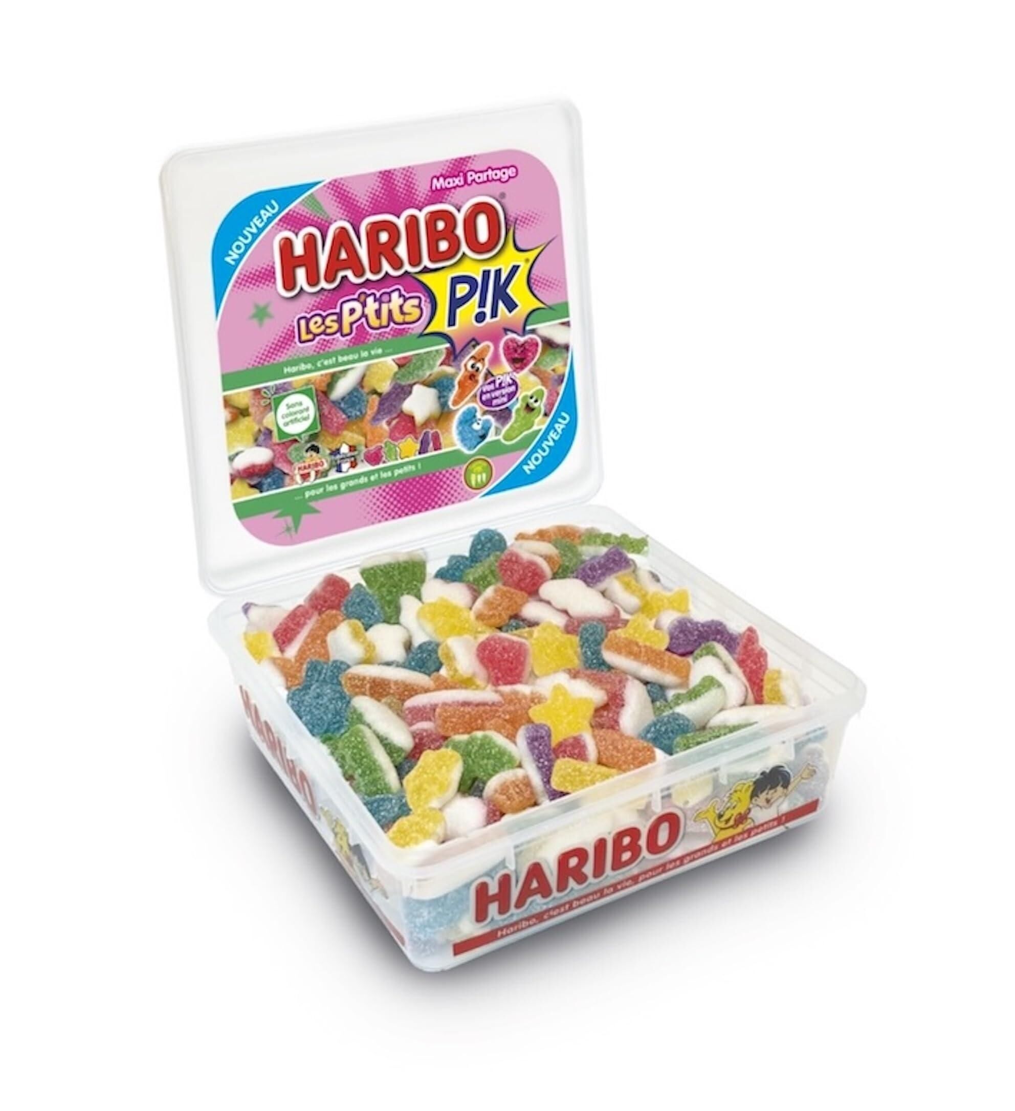 HARIBO - Les P'tits PIK - Spicy Candies - Fruity No Artificial Colors - 700g Box