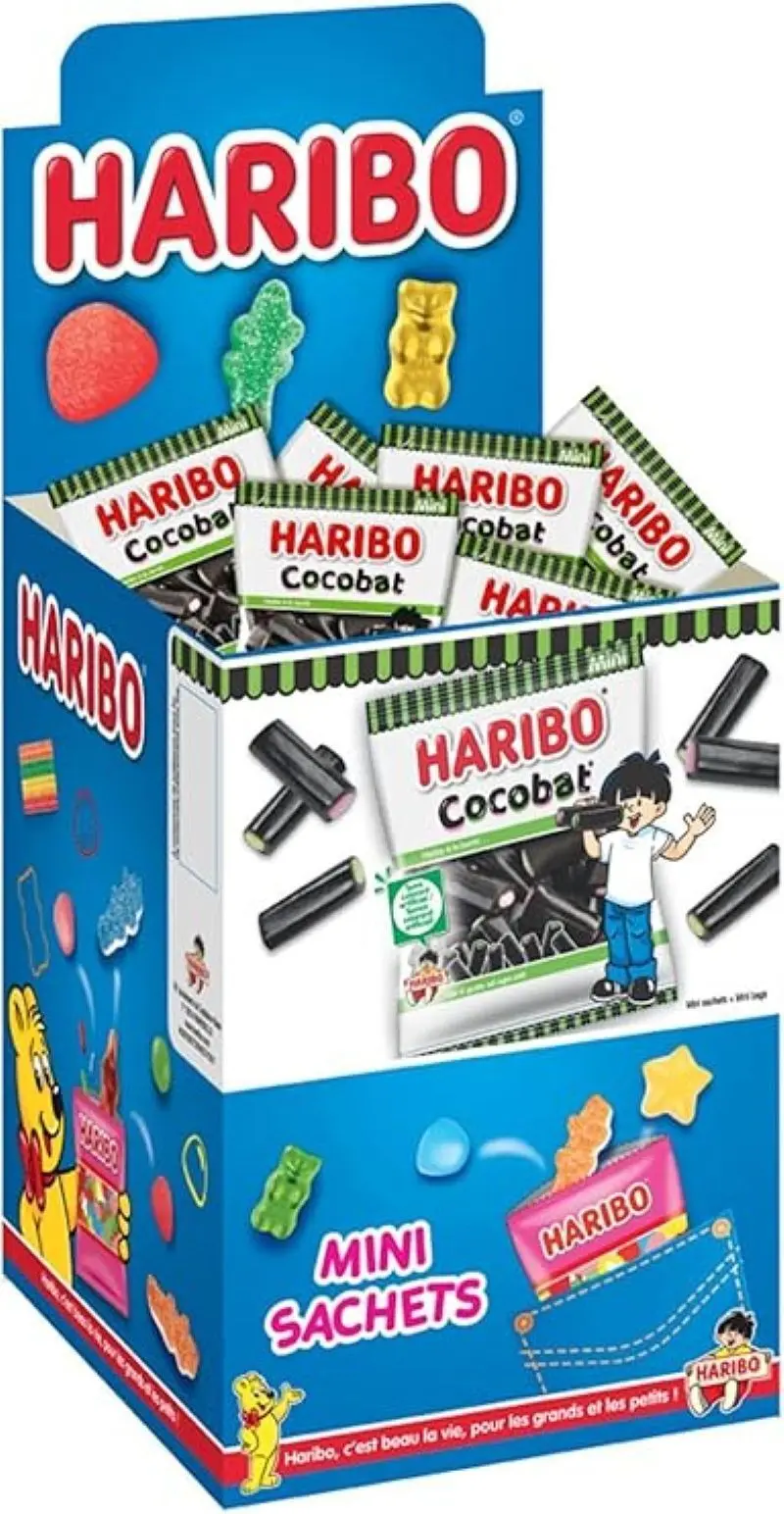 Buy wholesale HARIBO - Cocobat - Liquorice Sweets - No Artificial ...
