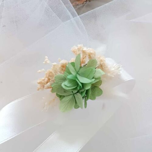 Bracelet vert sauge - Taille adulte