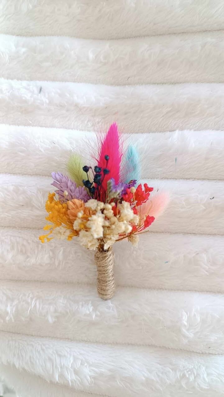 Boutonnière homme - tutti frutti - Boutonnière enfant