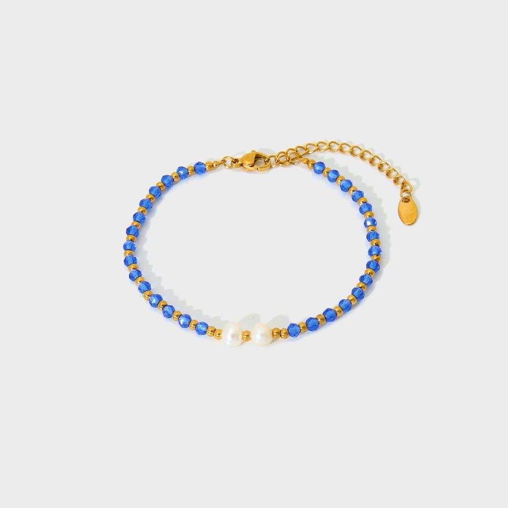 Bracciale blu intenso