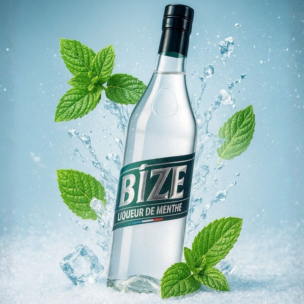 BIZE : liqueur de menthe naturelle