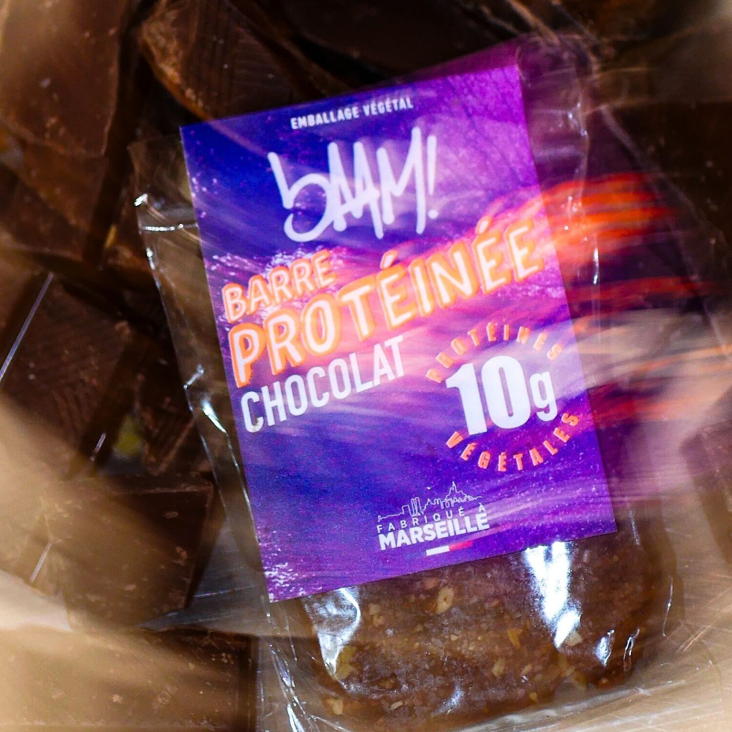 Organic Protein Bar (40g) - CHOCOLATE 💜