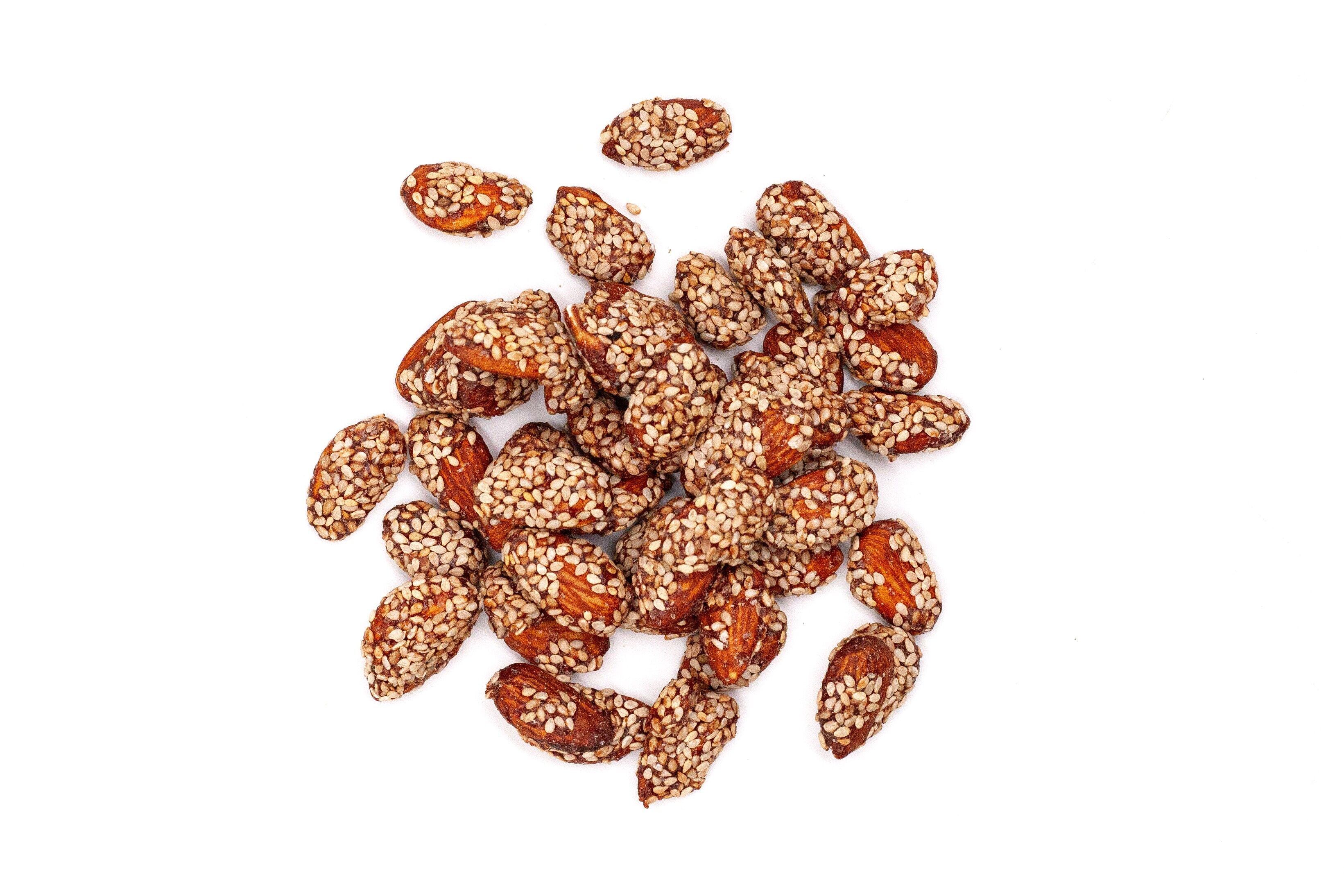 NEU!Honig-Sesam-Mandeln