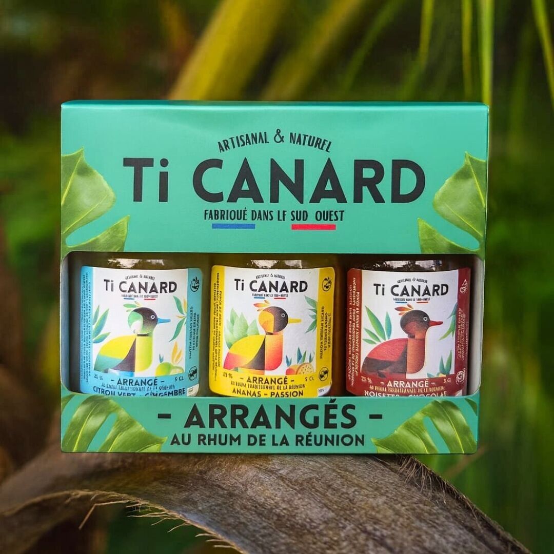 Coffret dégustation Arrangés Ti CANARD (3x5cl)