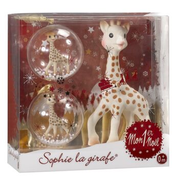 Coffret 1er Noël Sophie la girafe
