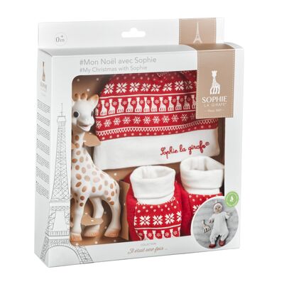 Sophie die Giraffe Geschenkset "Mein Weihnachten mit Sophie"