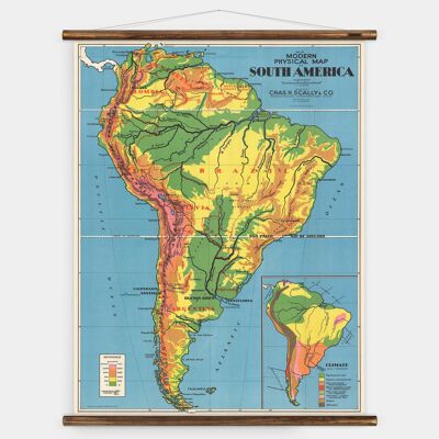 South America Map