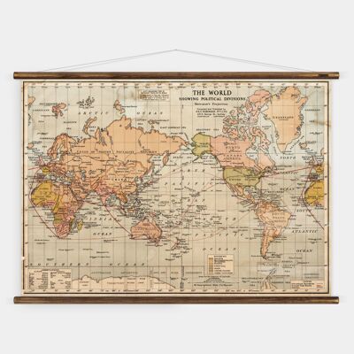 World Political Map - 130x98cm