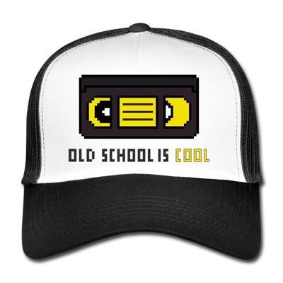 Oldschool Is Cool Trucker Cap