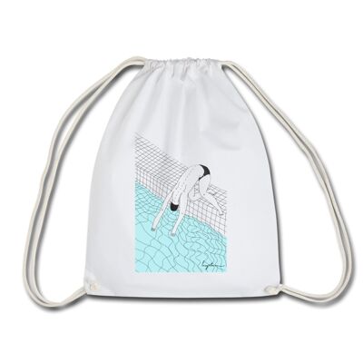 Swimming Pool by Nataly-Kate Gym Bag