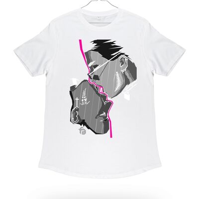 "Kiss" by Fabifa White T-Shirt