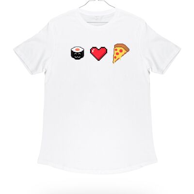 Sushi & Love & Pizza T-Shirt