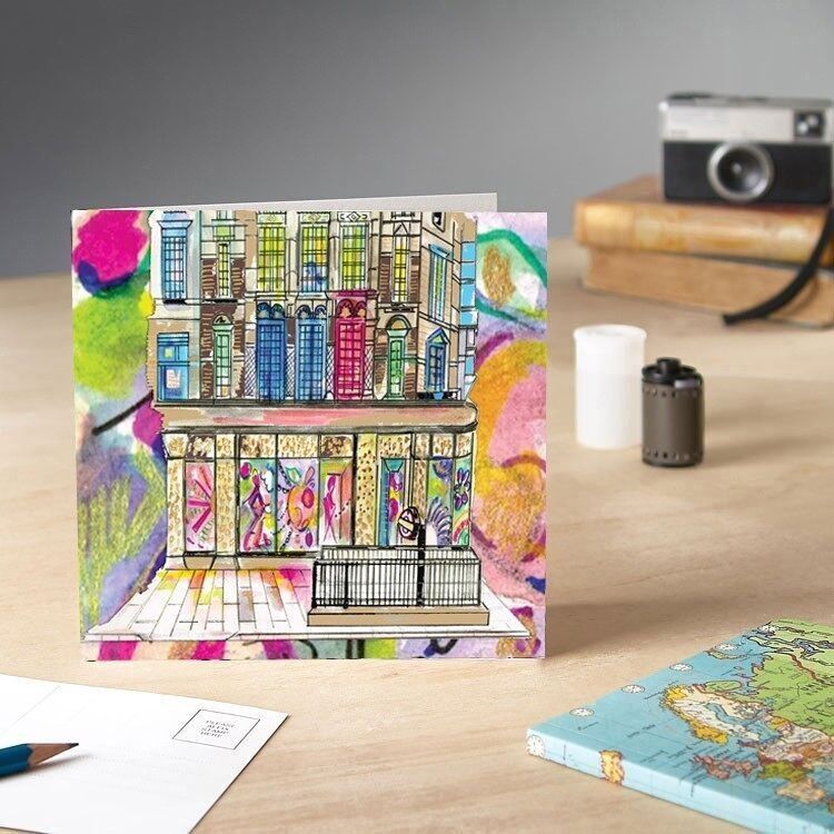 Biglietto di auguri ispirato ad Harvey Nichols